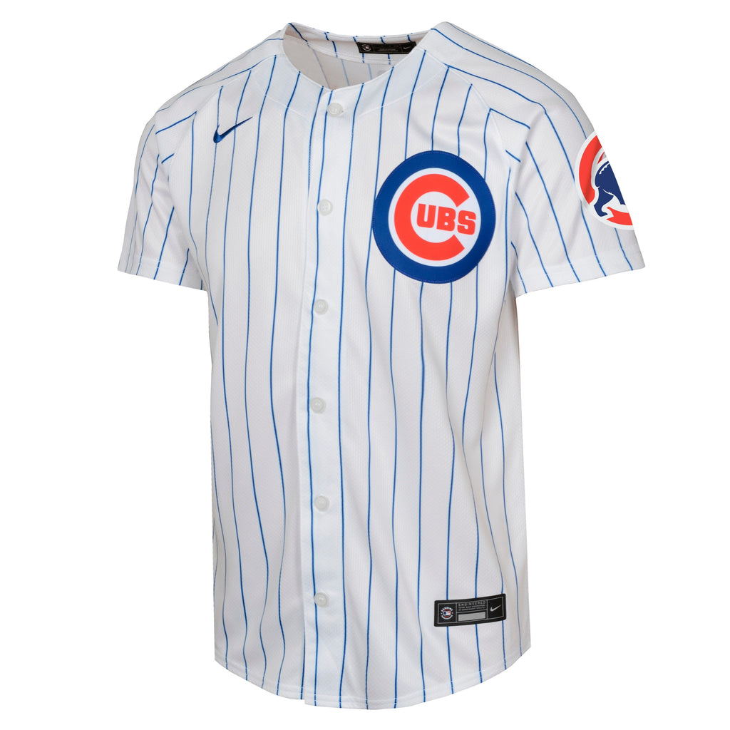 Youth Chicago Cubs Home White Nike Limited Blank Replica Jersey Official Team Jersey Sports Fan Apparel Official MLB Team Jersey Baseball Fan Apparel
