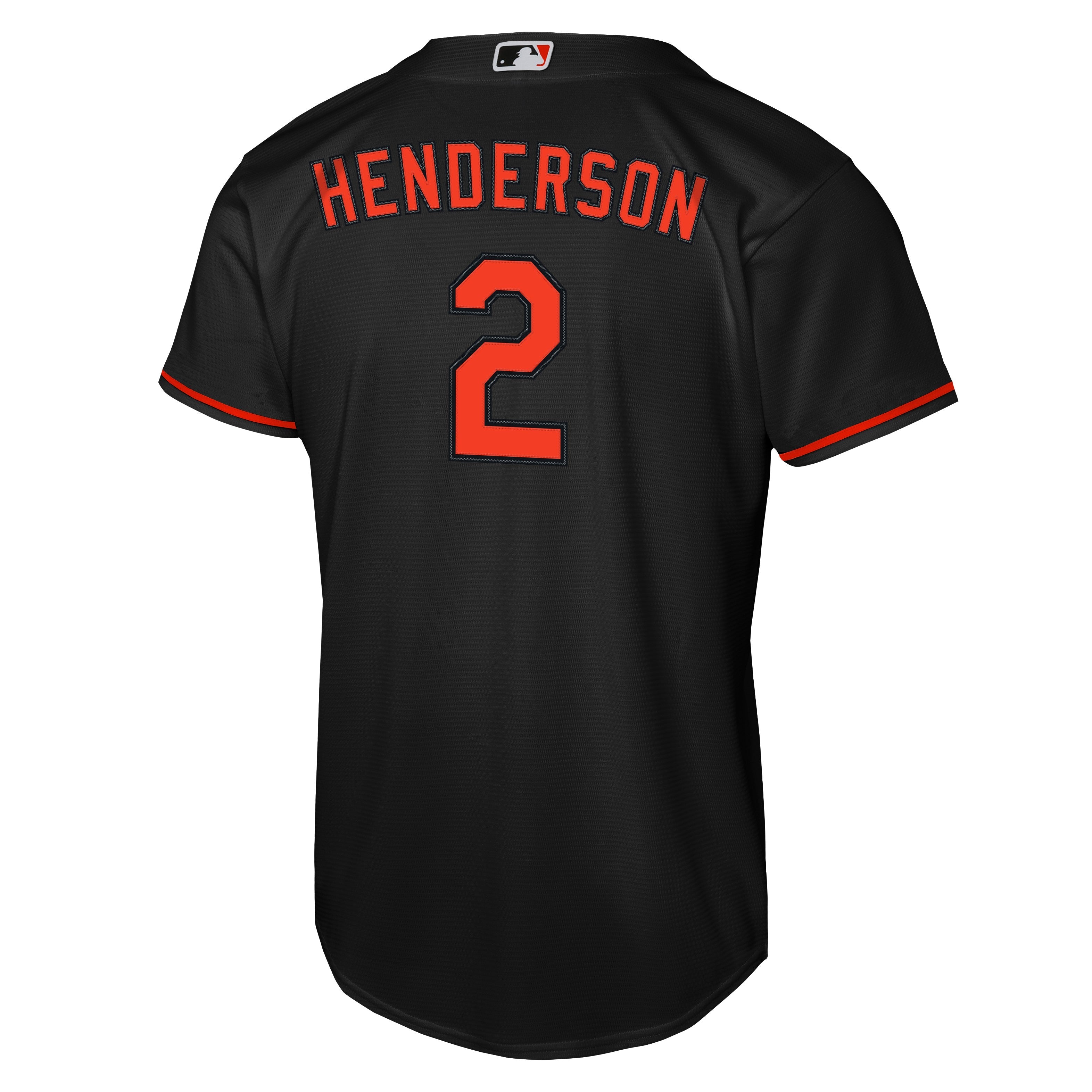 NIKE Youth Baltimore Orioles Gunnar Henderson Black Alternate Replica Jersey Official Team Jersey Sports Fan Apparel Official MLB Team Jersey
