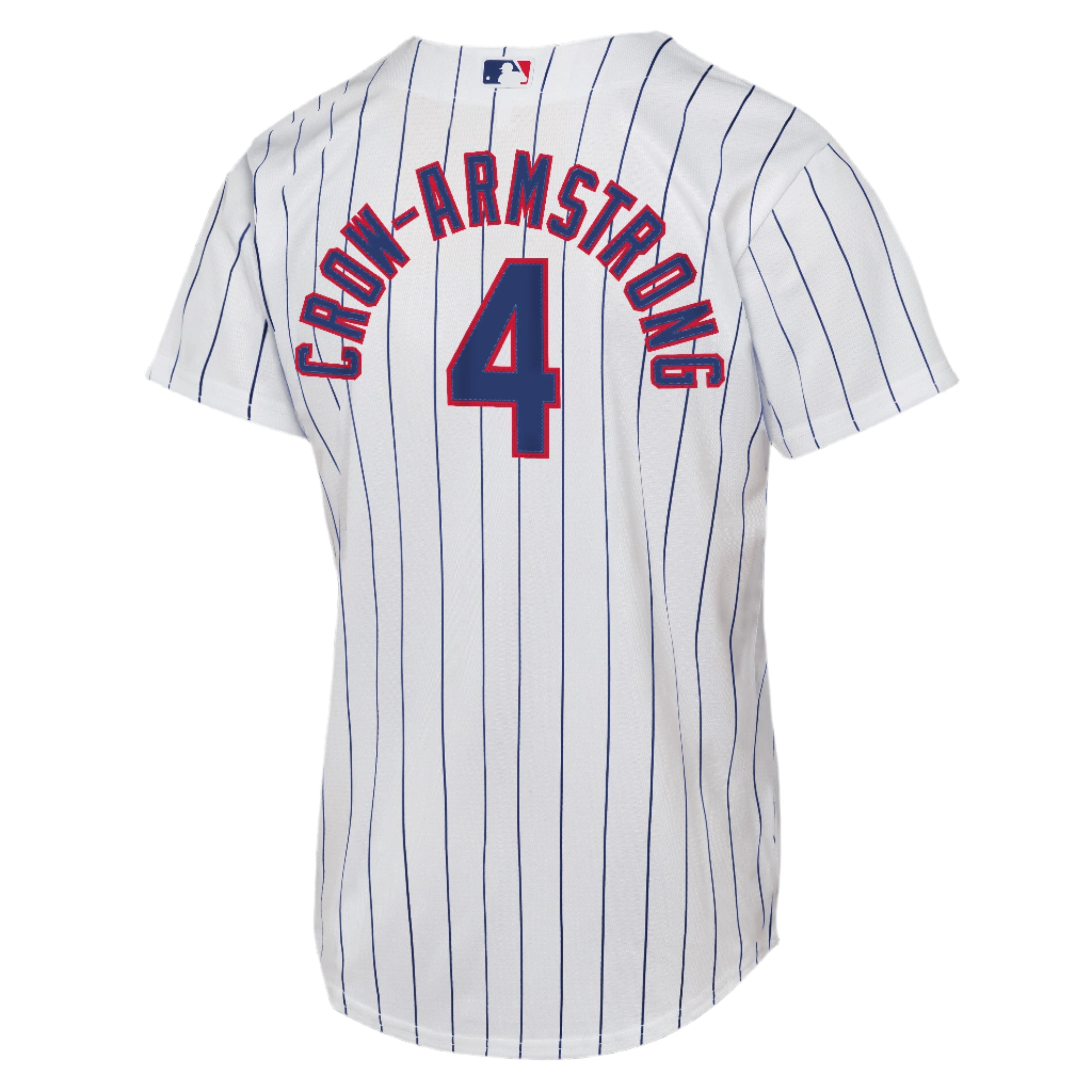 Youth Nike Pete Crow-Armstrong 4 Chicago Cubs White Home Baseline Replica Jersey Official Team Jersey Sports Fan Apparel Official MLB Team Jersey