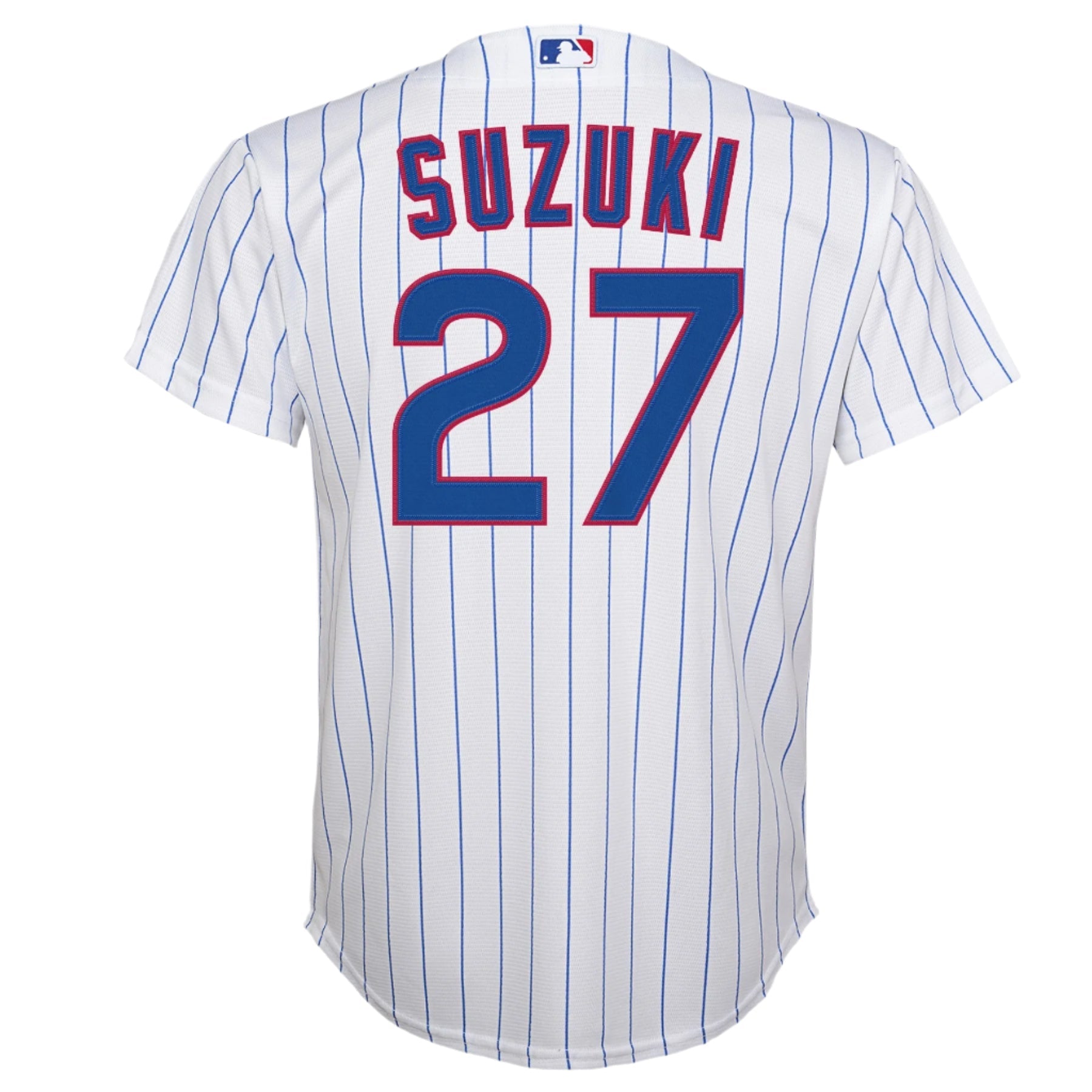 NIKE Youth Seiya Suzuki Chicago Cubs White Home Game Replica Jersey Official Team Jersey Sports Fan Apparel Official MLB Team Jersey Baseball Fan