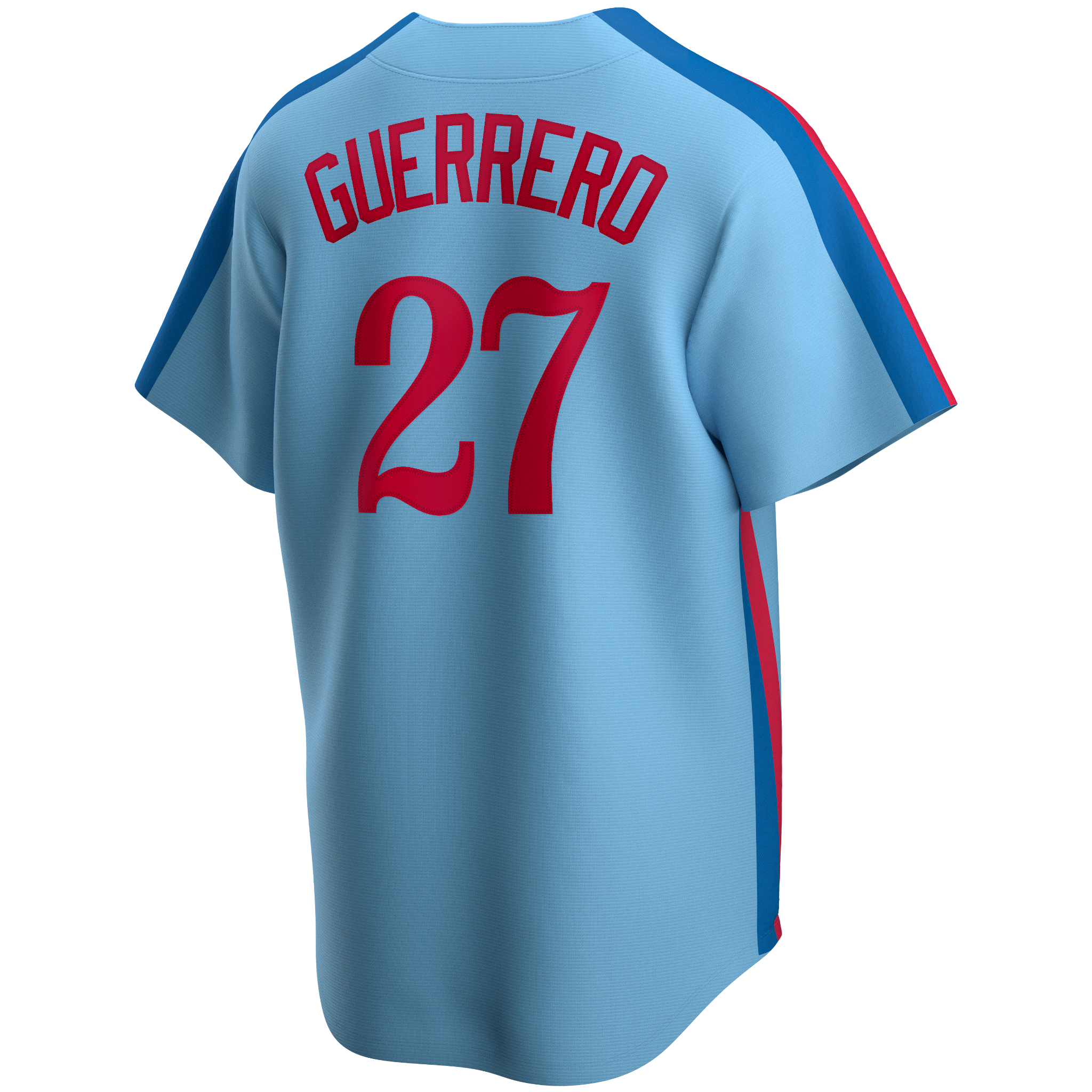 Men s Montreal Expos Vladimir Guerrero Nike Light Blue Road Cooperstown Collection Team Jersey Official Team Jersey Sports Fan Apparel Official MLB