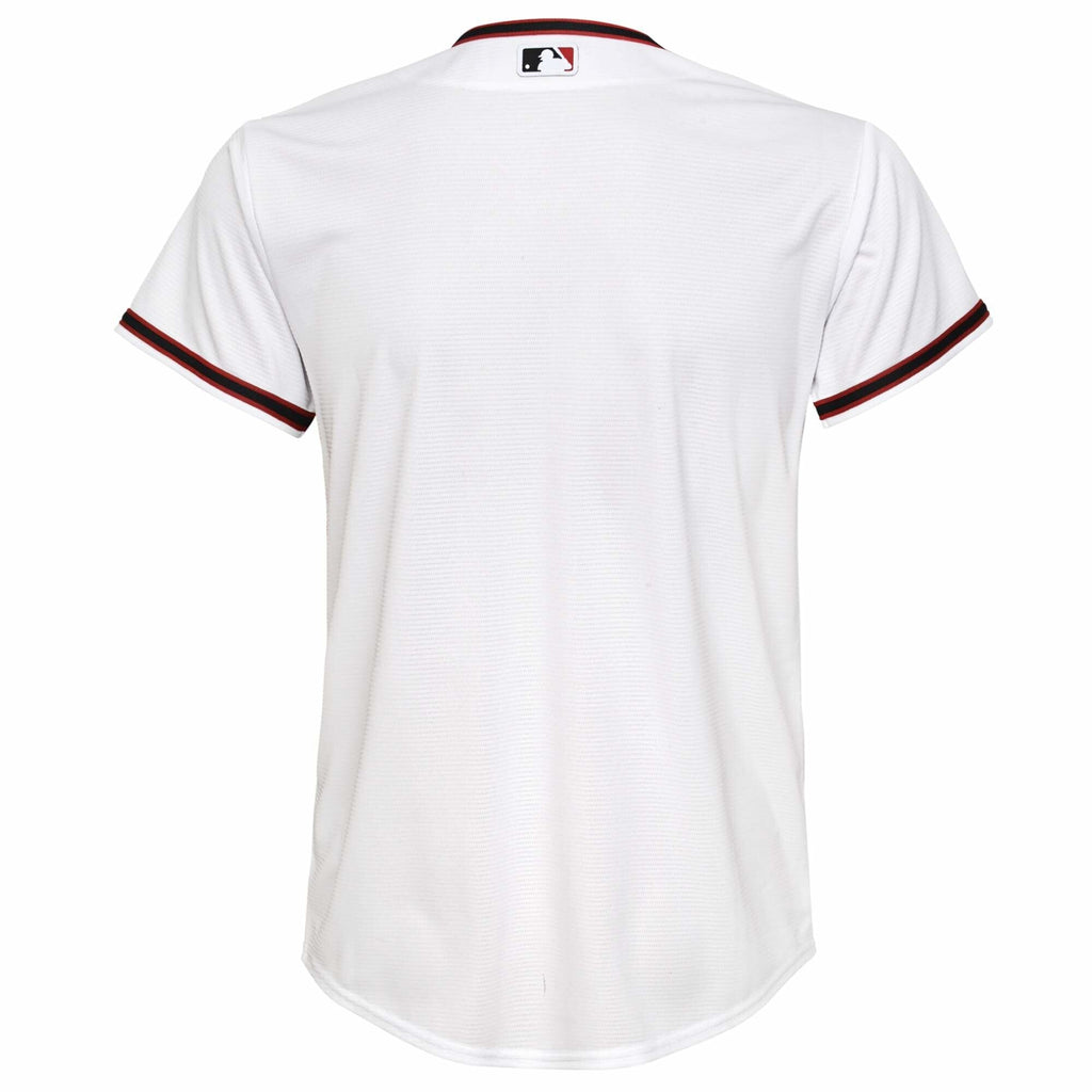 Youth Nike Arizona Diamondbacks Home White Replica Jersey Official Team Jersey Sports Fan Apparel Official MLB Team Jersey Baseball Fan Apparel