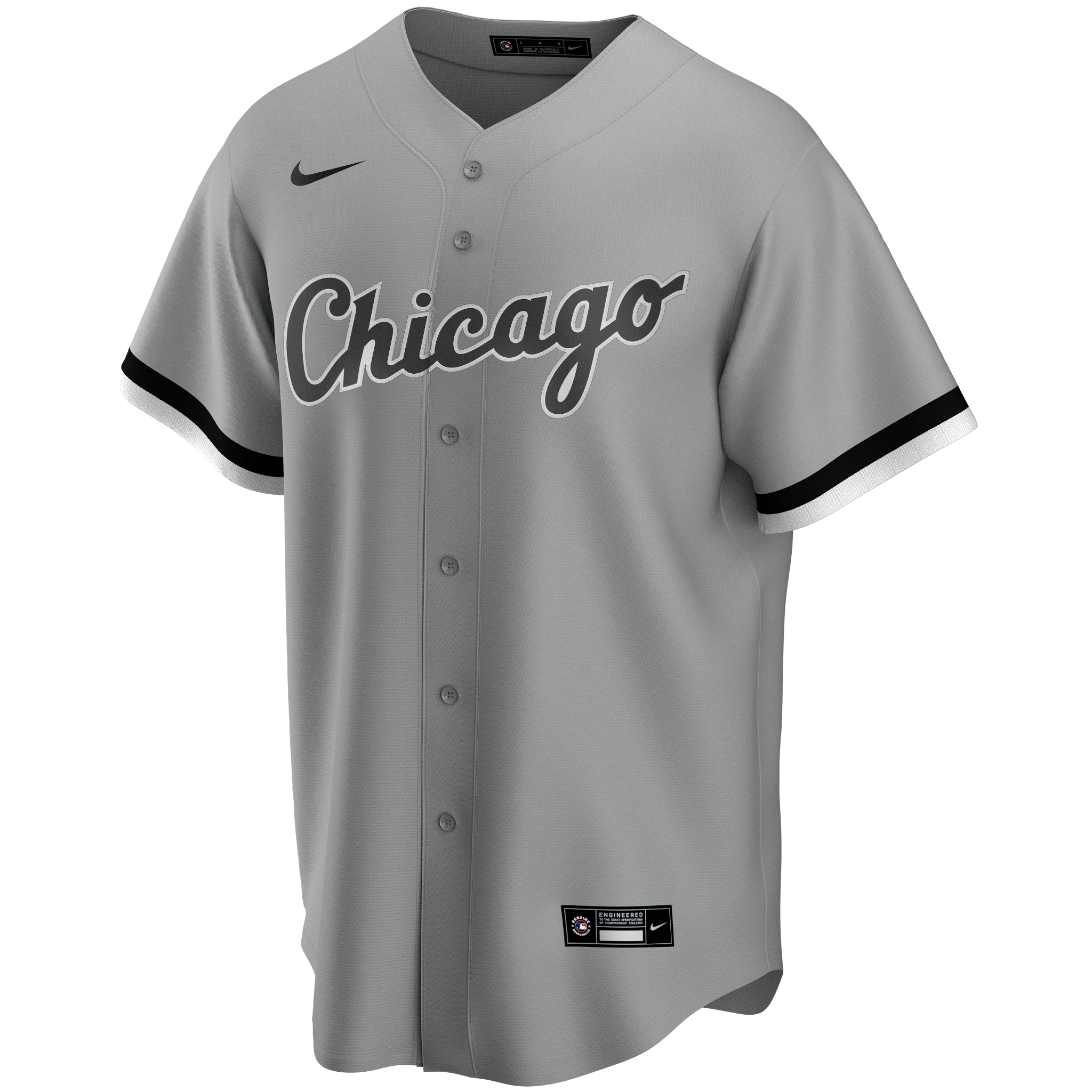 Men s Chicago White Sox Nike Gray Road Replica Team Jersey Official Team Jersey Sports Fan Apparel Official MLB Team Jersey Baseball Fan Apparel