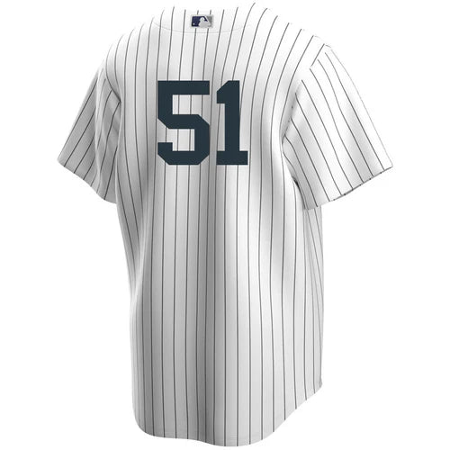 Men s Nike Bernie Williams 51 White New York Yankees Home Official Replica Player Jersey Official Team Jersey Sports Fan Apparel Official MLB Team