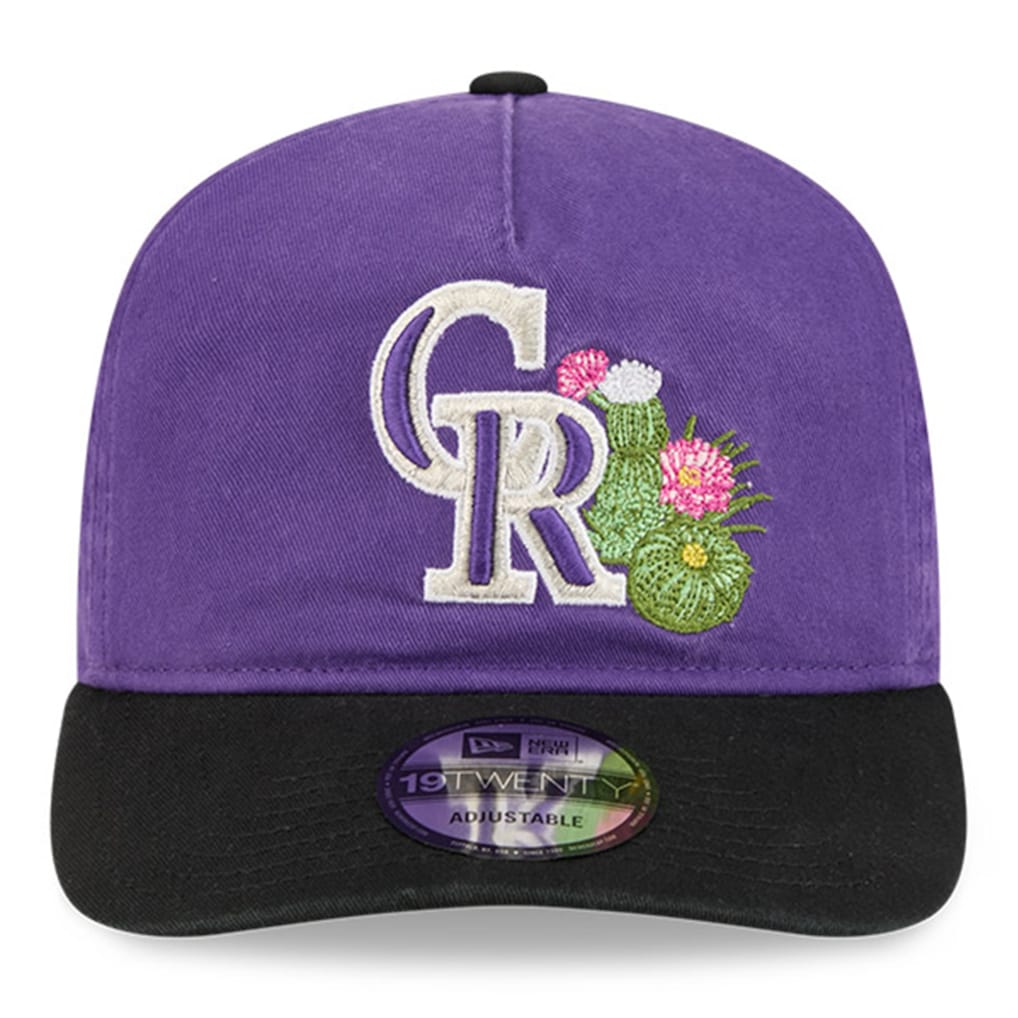 Colorado Rockies MLB 19Twenty Spring Training New Era Purple Black Official Team Hat Sports Fan Cap Official MLB Team Hat Baseball Fan Cap