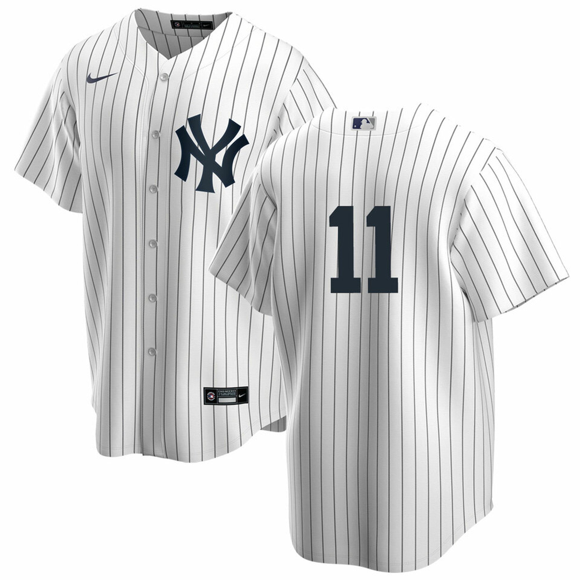 Men s Nike Anthony Volpe 11 White New York Yankees Home Official Replica Player Jersey Official Team Jersey Sports Fan Apparel Official MLB Team