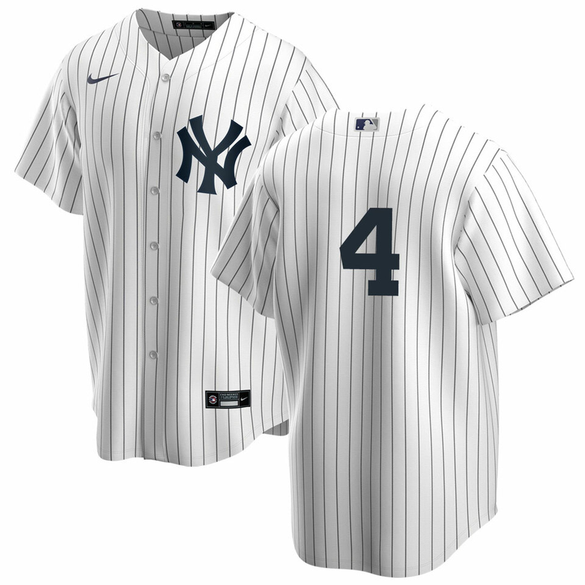Men s Nike Lou Gehrig 4 White New York Yankees Home Official Replica Player Jersey Official Team Jersey Sports Fan Apparel Official MLB Team Jersey