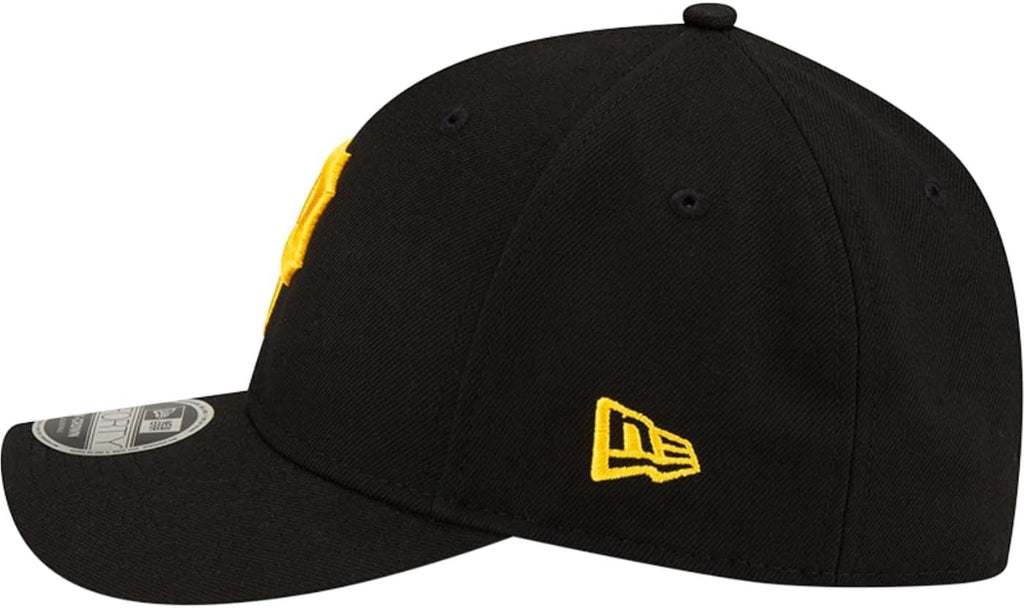 Pittsburgh Pirates MLB 9FORTY M Crown Snapback New Era Black Yellow Official Team Hat Sports Fan Cap Official MLB Team Hat Baseball Fan Cap