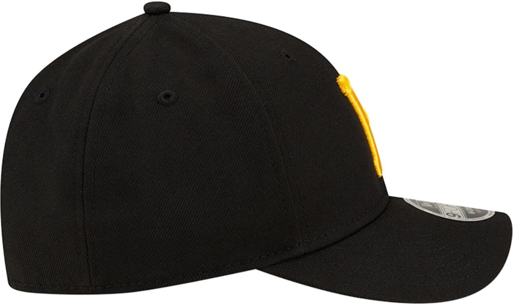 Pittsburgh Pirates MLB 9FORTY M Crown Snapback New Era Black Yellow Official Team Hat Sports Fan Cap Official MLB Team Hat Baseball Fan Cap