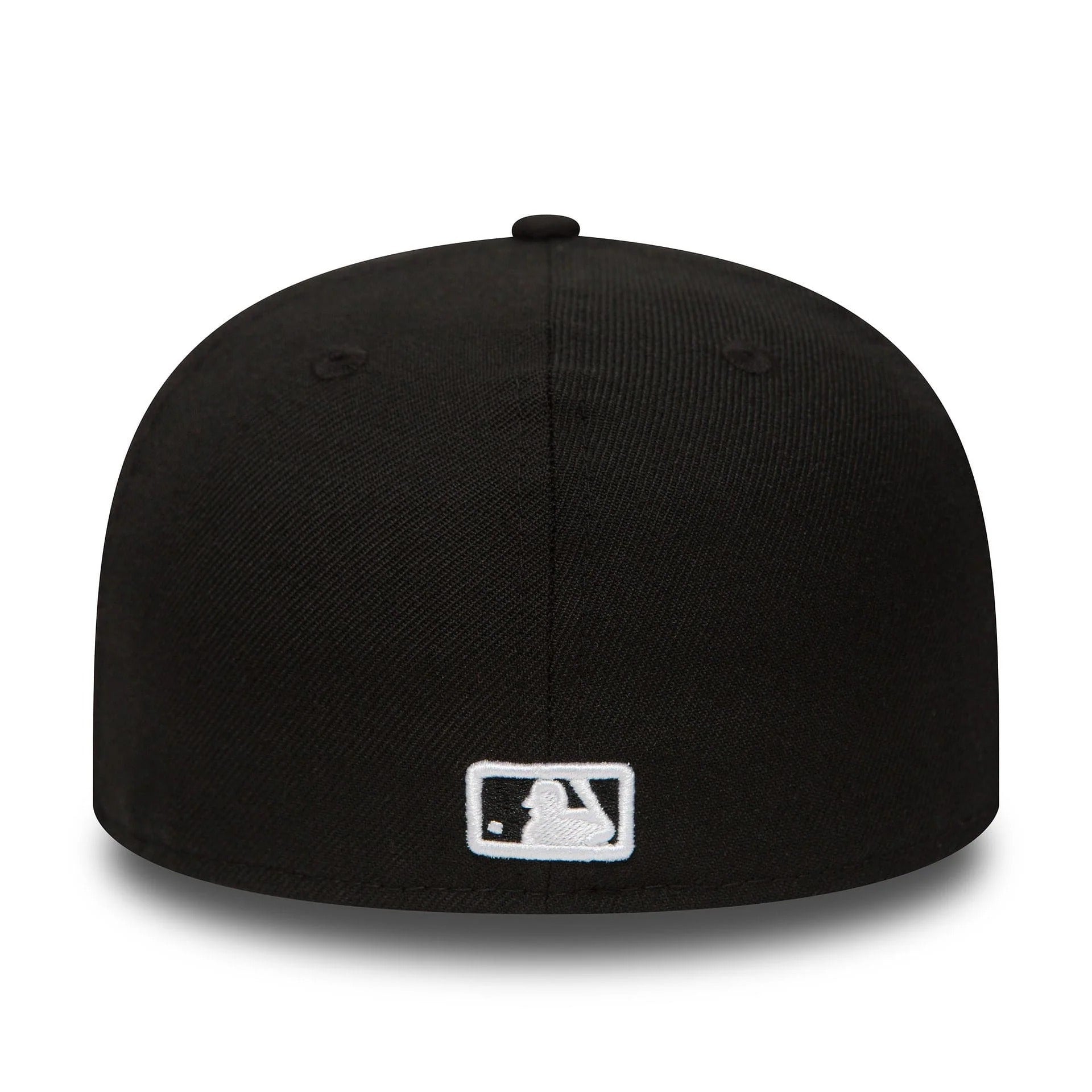 Atlanta Braves MLB League Essential 59FIFTY Fitted New Era Black White Official Team Hat Sports Fan Cap Official MLB Team Hat Baseball Fan Cap