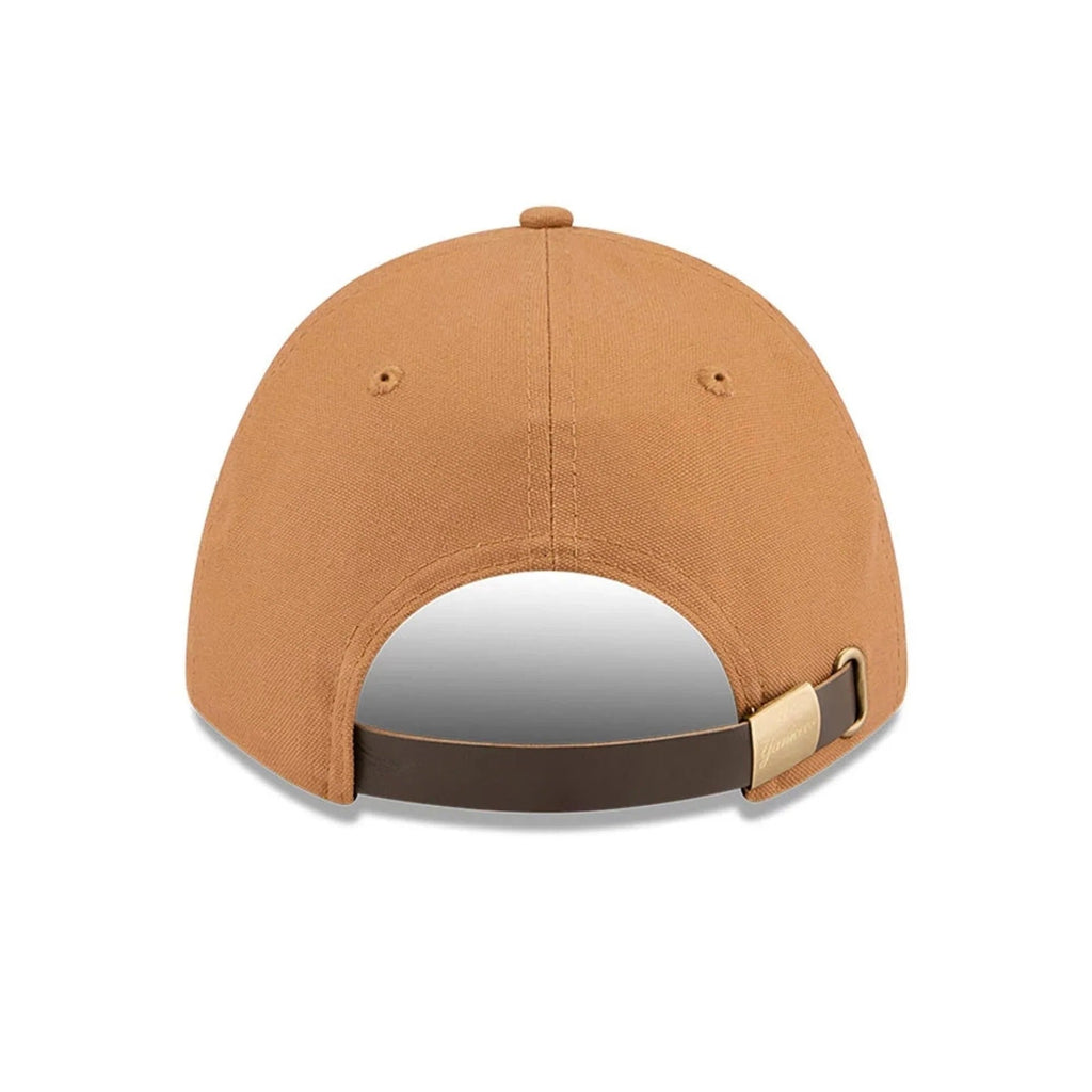 New York Yankees MLB Team Choice 9FORTY M-Crown Strapback New Era Brown Official Team Hat Sports Fan Cap Official MLB Team Hat Baseball Fan Cap