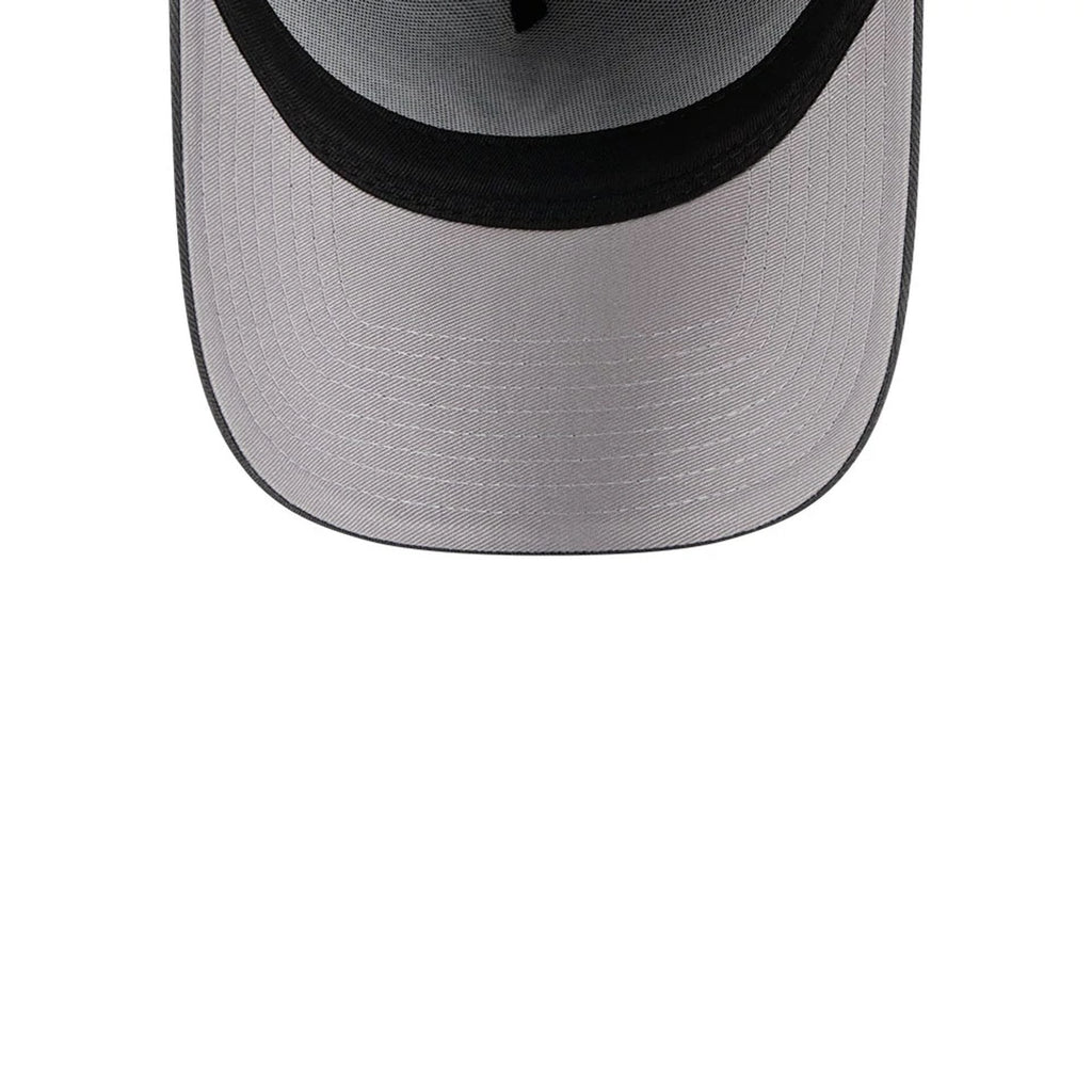 New York Yankees MLB Script A-Frame Snapback New Era Grey Official Sports Fan Gear Popular Style Baseball Fan Gear
