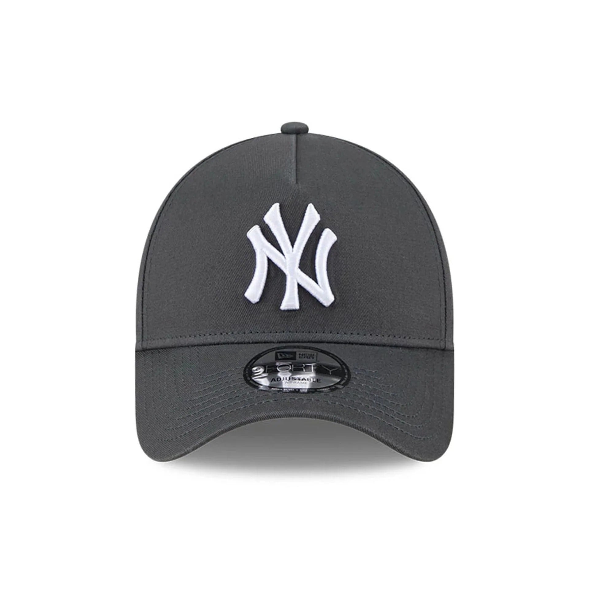 New York Yankees MLB Script A-Frame Snapback New Era Grey Official Sports Fan Gear Popular Style Baseball Fan Gear