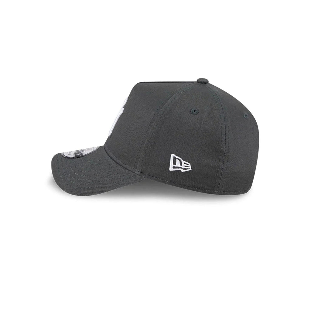 New York Yankees MLB Script A-Frame Snapback New Era Grey Official Sports Fan Gear Popular Style Baseball Fan Gear