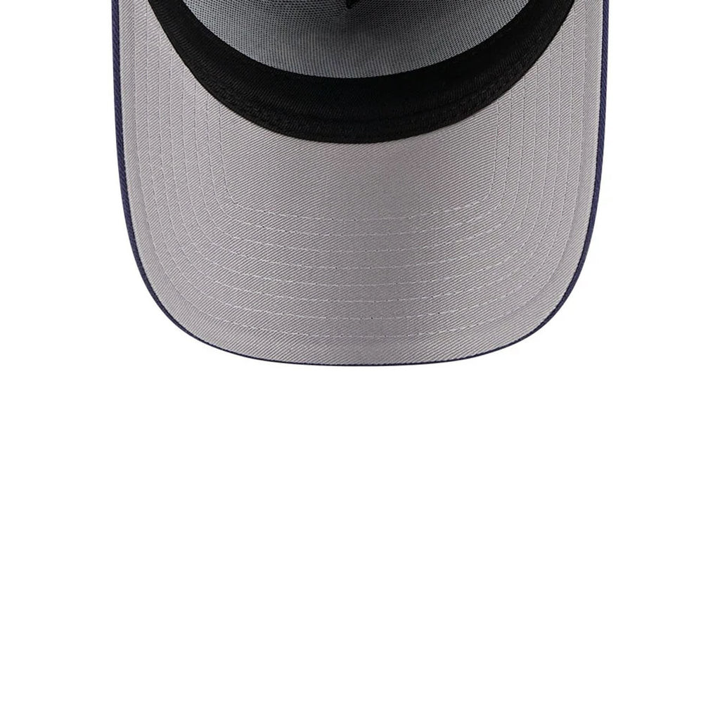 New York Yankees MLB Script A-Frame Snapback New Era Navy Official Sports Fan Gear Popular Style Baseball Fan Gear