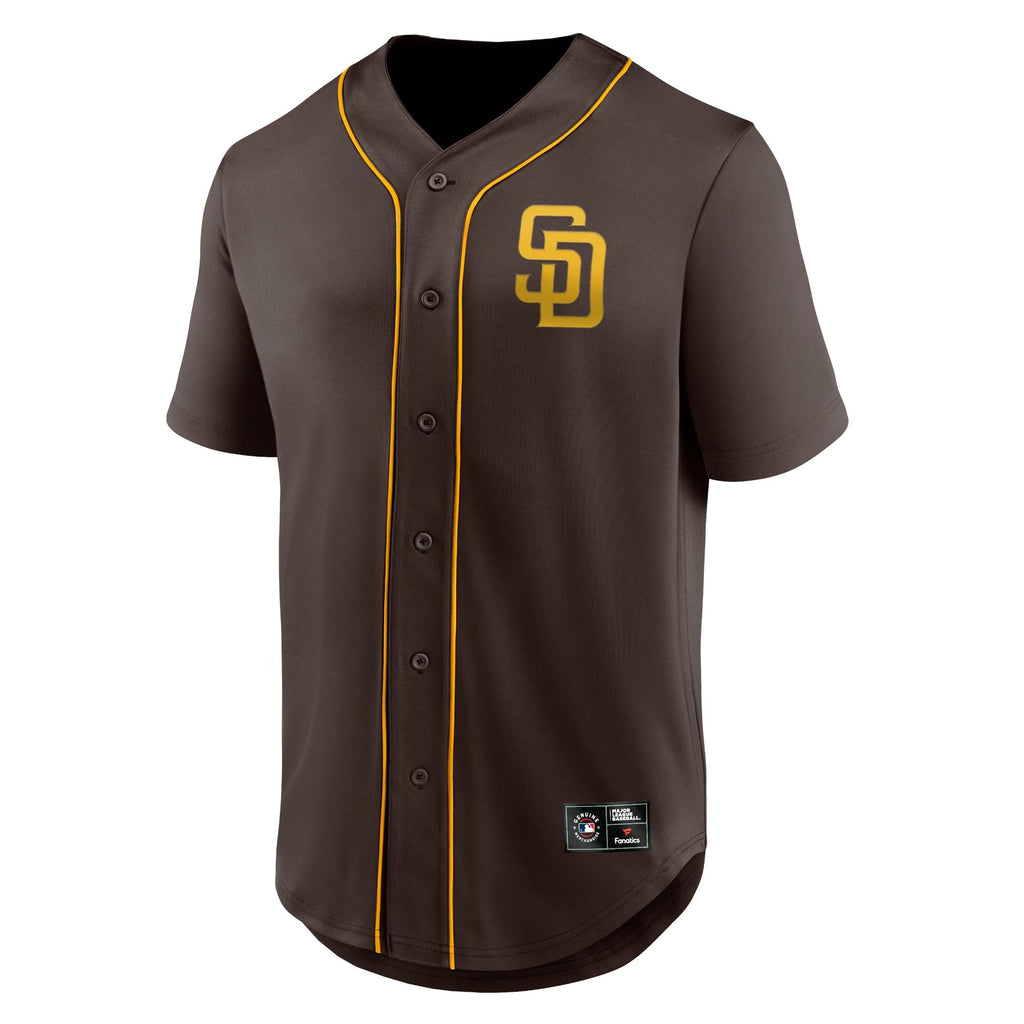 San Diego Padres MLB Core Foundation Jersey Fanatics Official Team Jersey Sports Fan Apparel Official MLB Team Jersey Baseball Fan Apparel