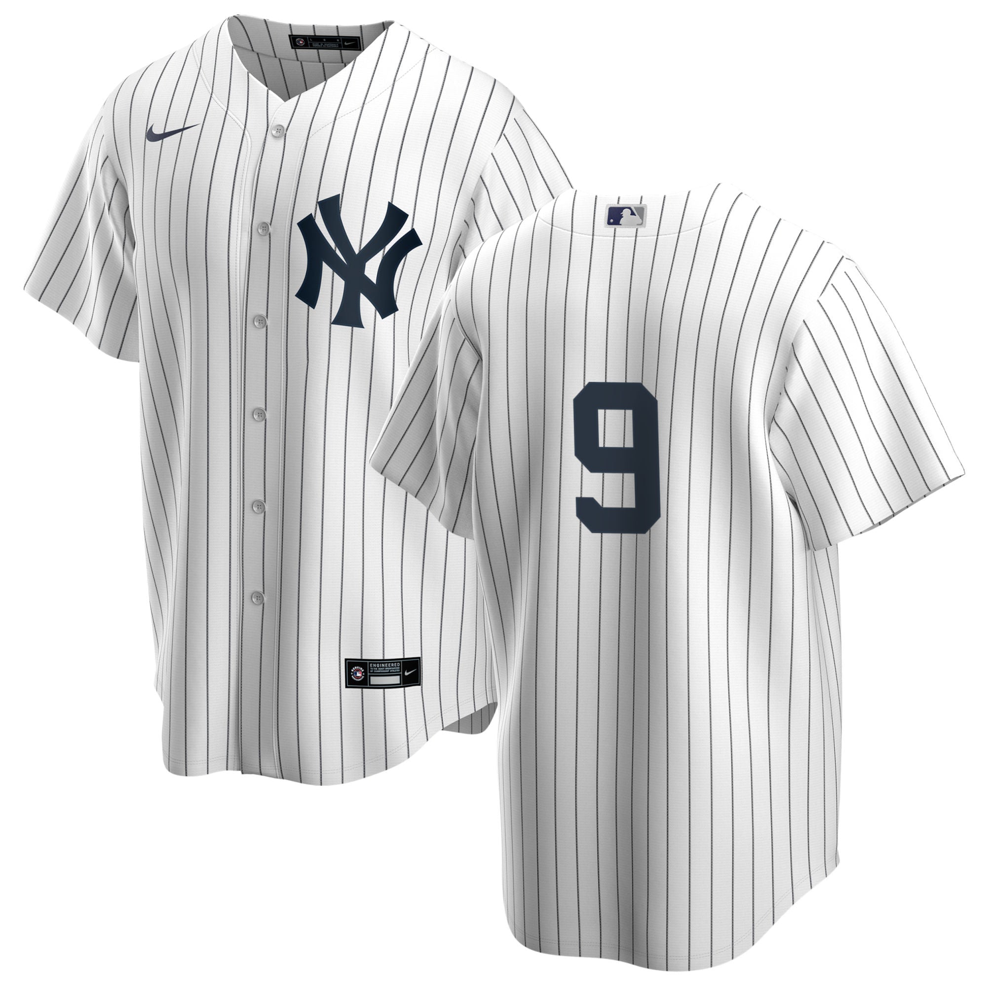 Men s Nike Craig Nettles 9 White New York Yankees Home Official Replica Player Jersey Official Team Jersey Sports Fan Apparel Official MLB Team