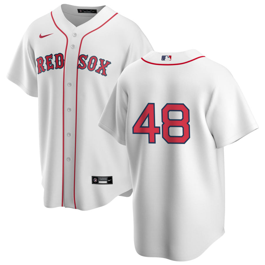 Men s Nike Boston Red Sox Lee Smith 48 Home Official Replica Player Jersey Official Team Jersey Sports Fan Apparel Official MLB Team Jersey Baseball
