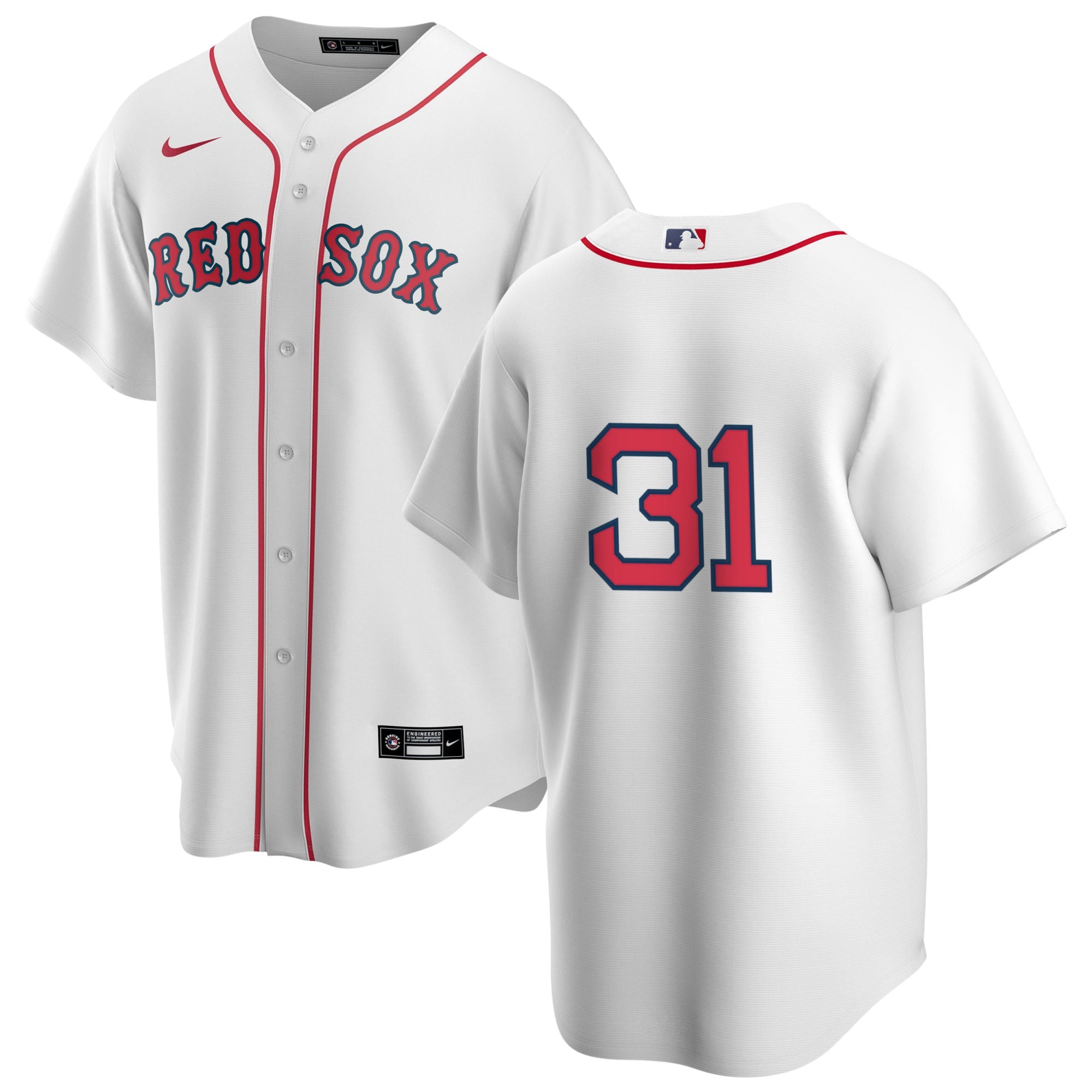 Men s Nike Boston Red Sox Liam Hendriks 31 Home Official Replica Player Jersey Official Team Jersey Sports Fan Apparel Official MLB Team Jersey