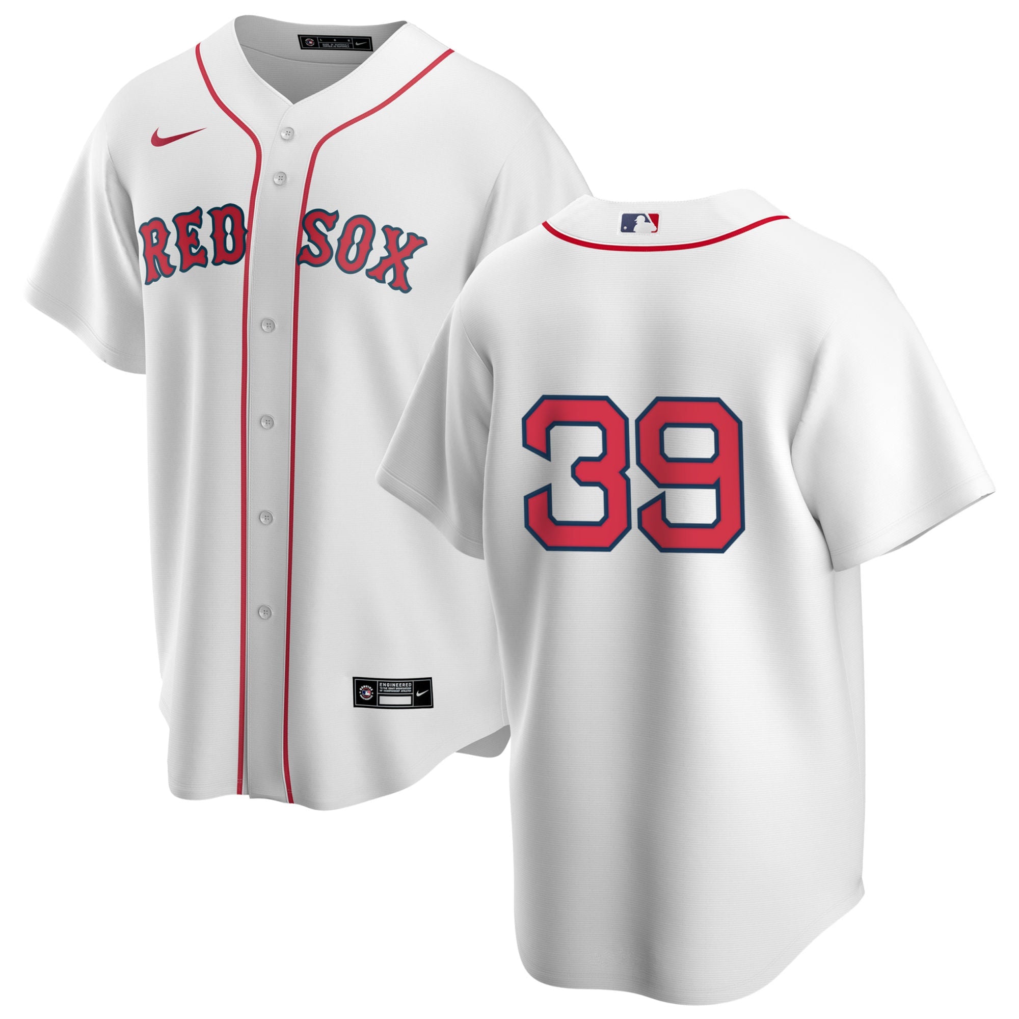 Men s Nike Boston Red Sox Marcelo Mayer 39 Home Official Replica Player Jersey Official Team Jersey Sports Fan Apparel Official MLB Team Jersey