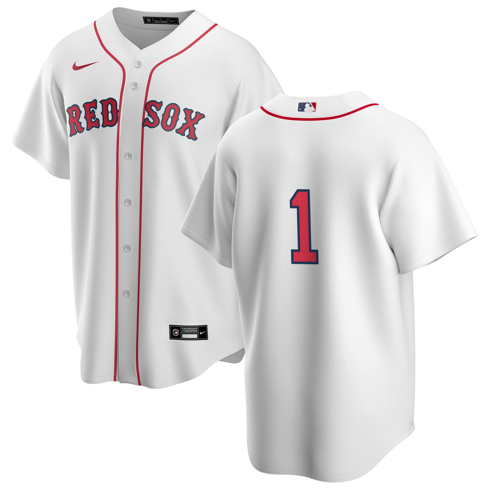 Men s Nike Boston Red Sox Bobby Doerr 1 Home Official Replica Player Jersey Official Team Jersey Sports Fan Apparel Official MLB Team Jersey Baseball