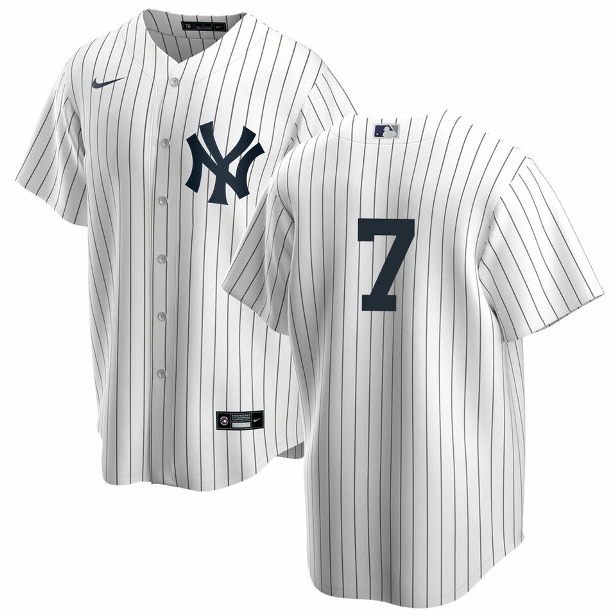 Men s Nike Mickey Mantle 7 White New York Yankees Home Official Replica Player Jersey Official Team Jersey Sports Fan Apparel Official MLB Team