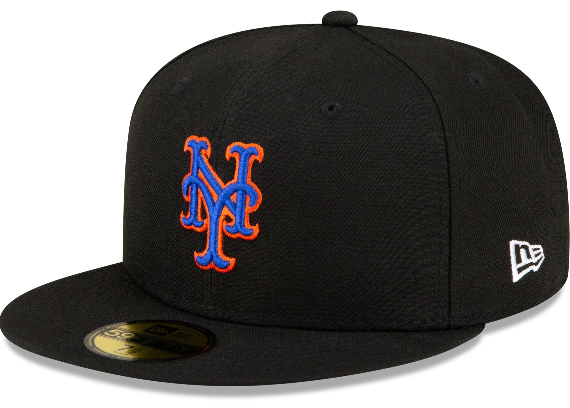 Men s New York Mets New Era Black Alternate Authentic Collection On Field 59FIFTY Fitted Hat Official Team Hat Sports Fan Cap Official MLB Team Hat
