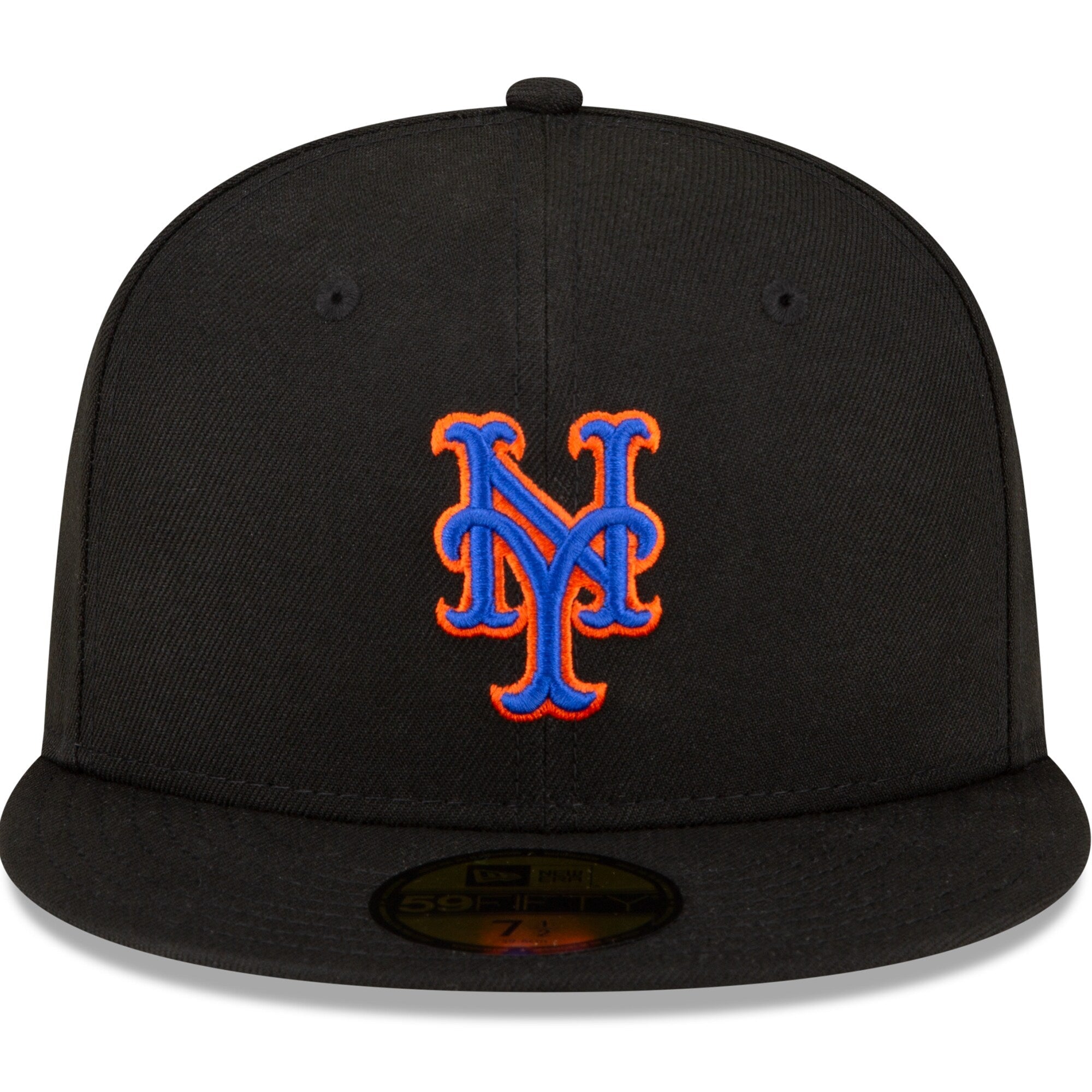 Men s New York Mets New Era Black Alternate Authentic Collection On Field 59FIFTY Fitted Hat Official Team Hat Sports Fan Cap Official MLB Team Hat
