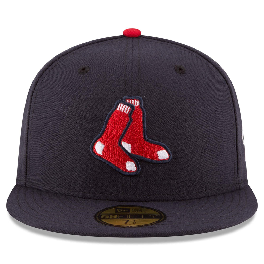 Men s Boston Red Sox New Era Navy Alternate Game Authentic Collection On-Field 59FIFTY Fitted Hat Official Team Hat Sports Fan Cap Official MLB Team