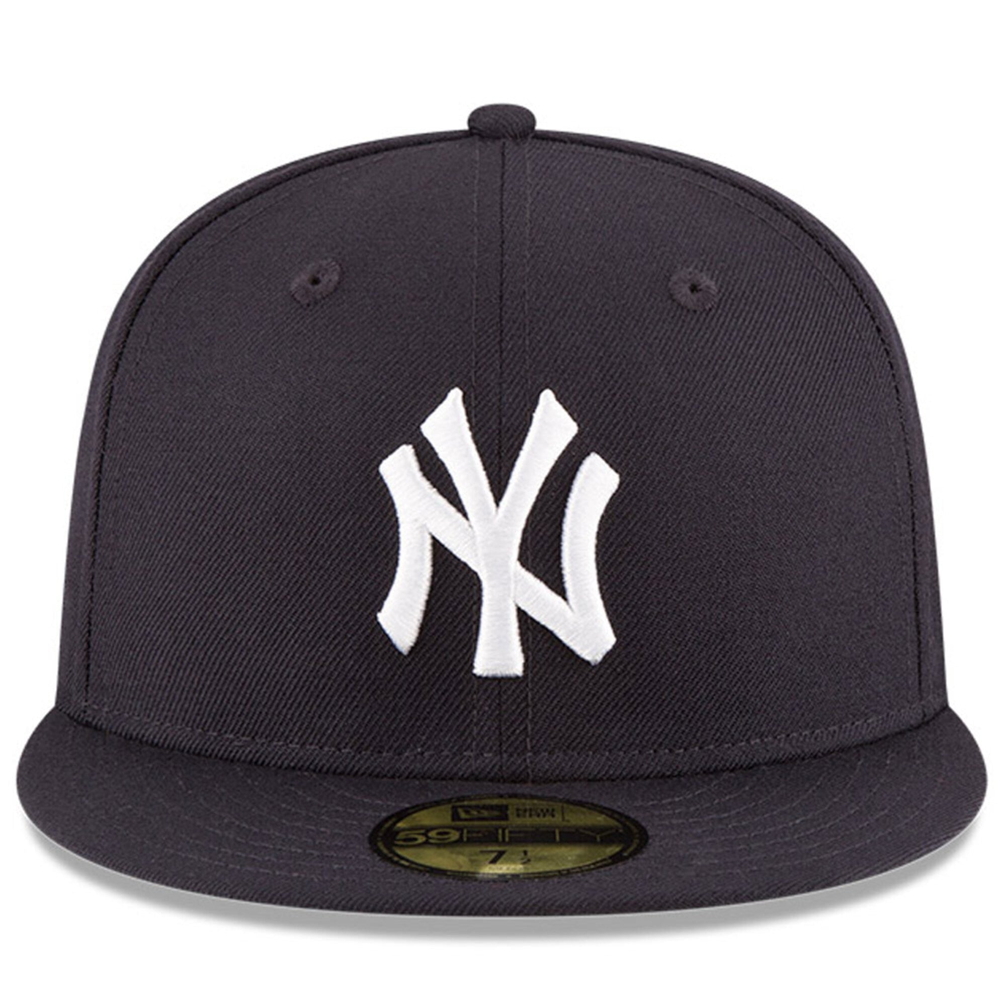 New York Yankees New Era 1996 World Series Wool 59FIFTY Fitted Hat - Navy Official Team Hat Sports Fan Cap Official MLB Team Hat Baseball Fan Cap