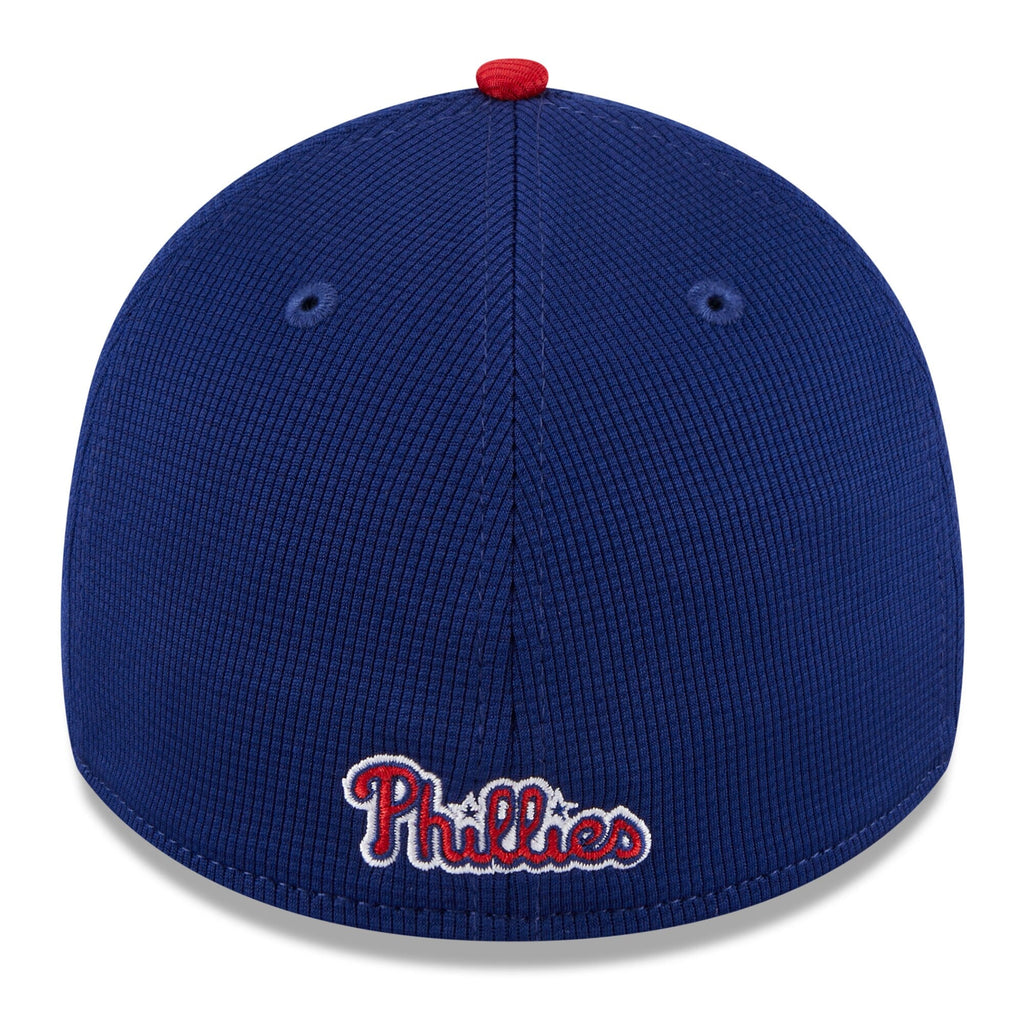 Men s Philadelphia Phillies New Era Navy 2025 Batting Practice 39THIRTY Flex Hat Official Team Hat Sports Fan Cap Official MLB Team Hat Baseball Fan