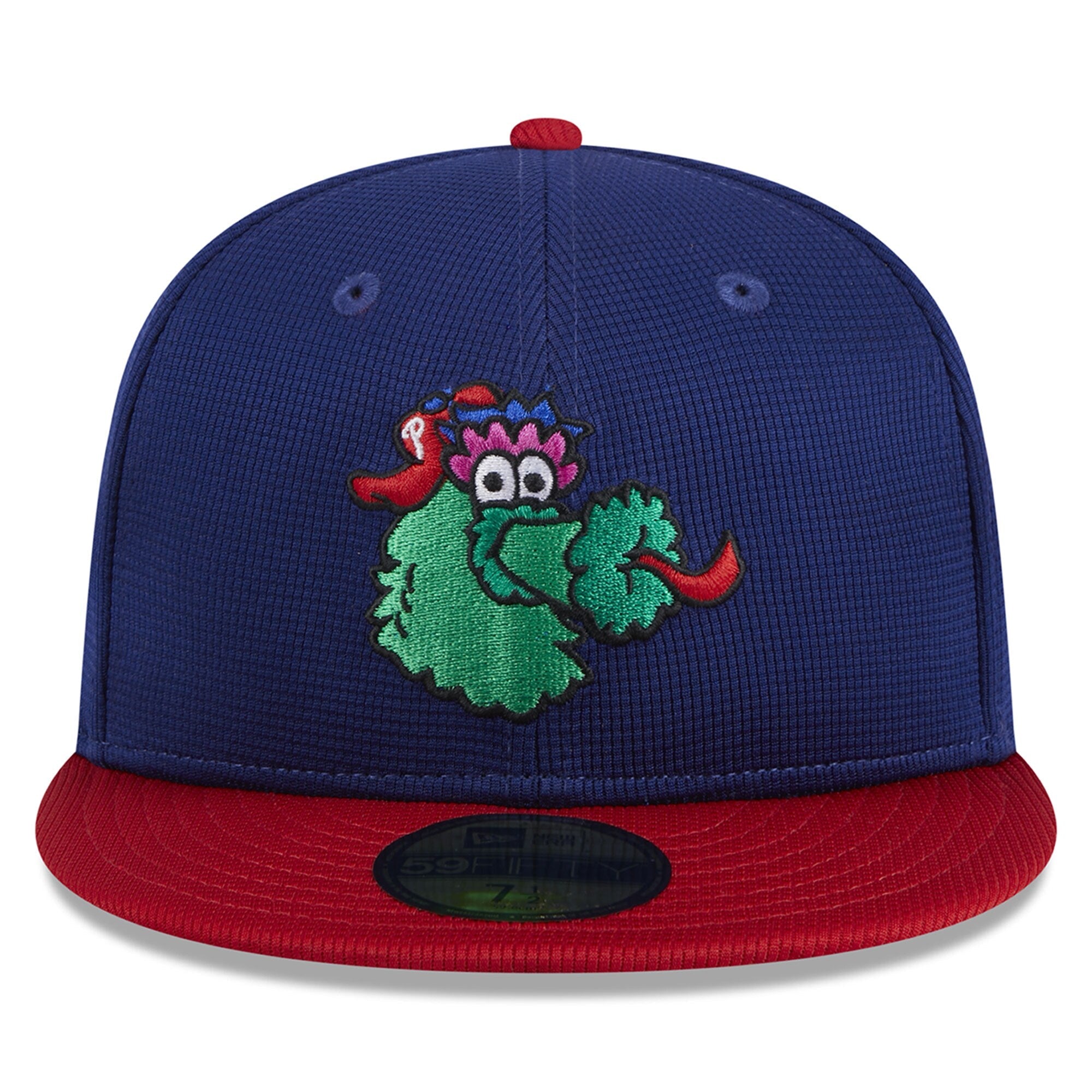 Philadelphia Phillies New Era Deep Blue 2025 Batting Practice 59FIFTY Fitted Hat Official Team Hat Sports Fan Cap Official MLB Team Hat Baseball Fan