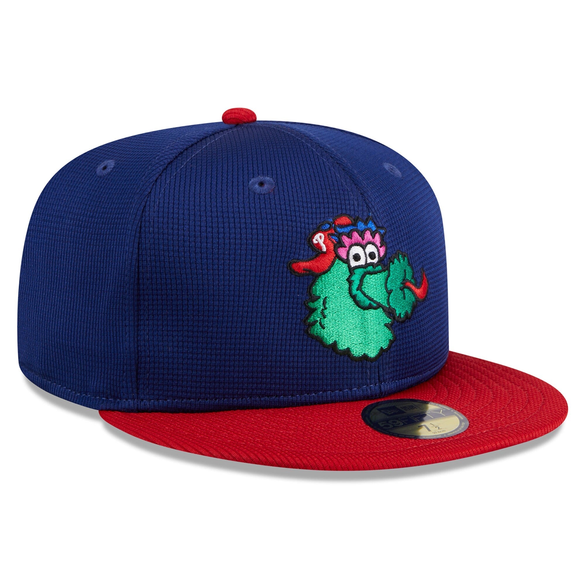 Philadelphia Phillies New Era Deep Blue 2025 Batting Practice 59FIFTY Fitted Hat Official Team Hat Sports Fan Cap Official MLB Team Hat Baseball Fan