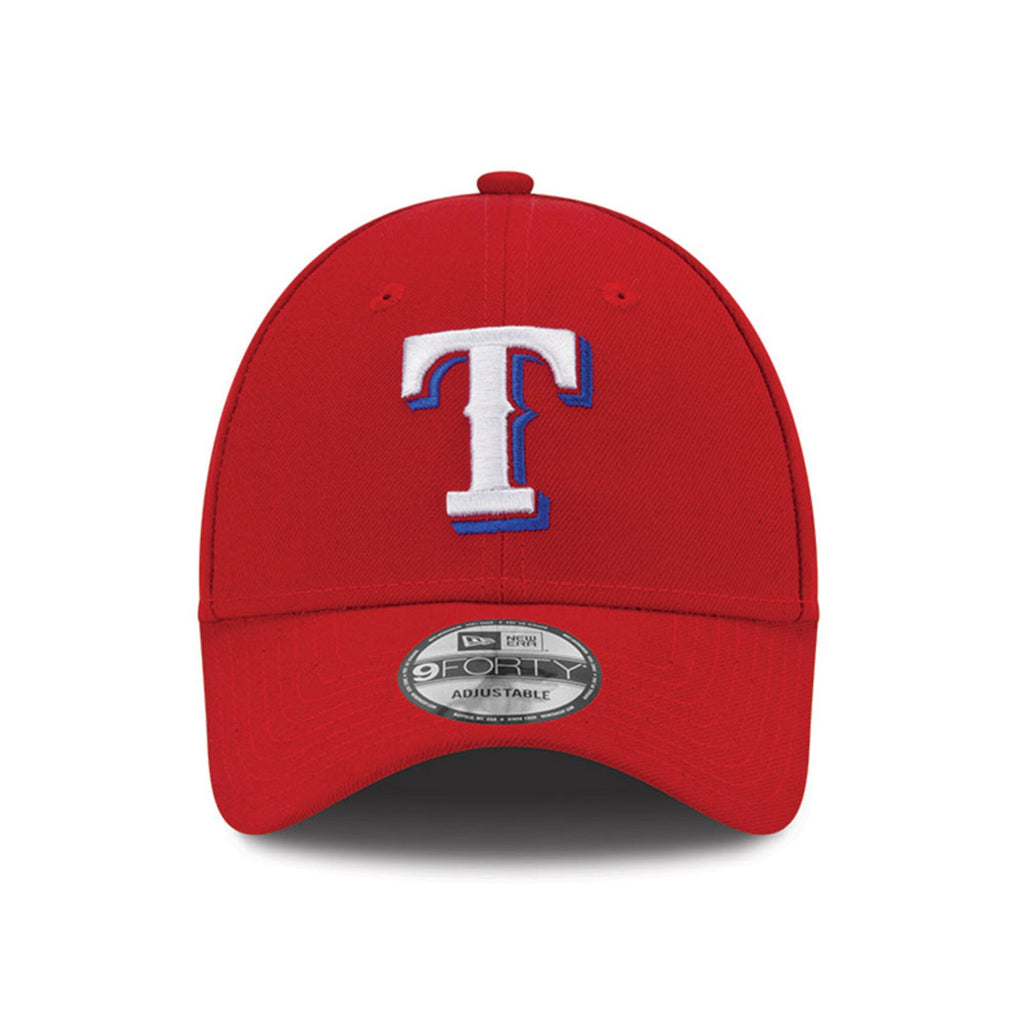 Men s Texas Rangers New Era Red League 9FORTY Adjustable Hat Official Team Hat Sports Fan Cap Official MLB Team Hat Baseball Fan Cap
