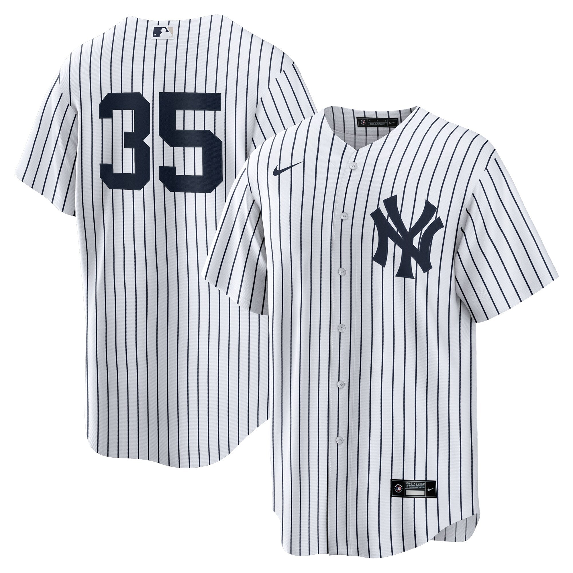 Men s Nike Cody Bellinger 35 White New York Yankees Home Official Replica Player Jersey Official Team Jersey Sports Fan Apparel Official MLB Team