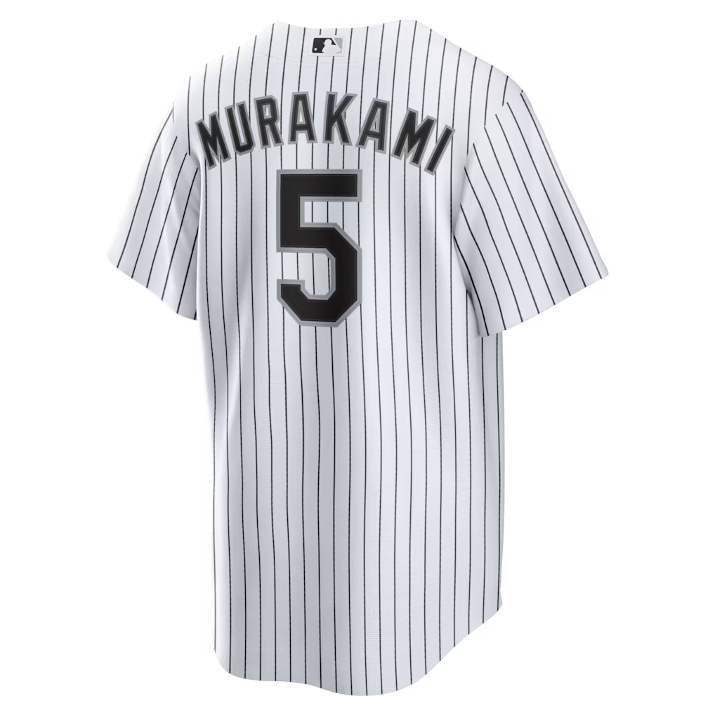Men s Chicago White Sox Munetaka Murakami Nike White Home Replica Jersey Official Team Jersey Sports Fan Apparel Official MLB Team Jersey Baseball