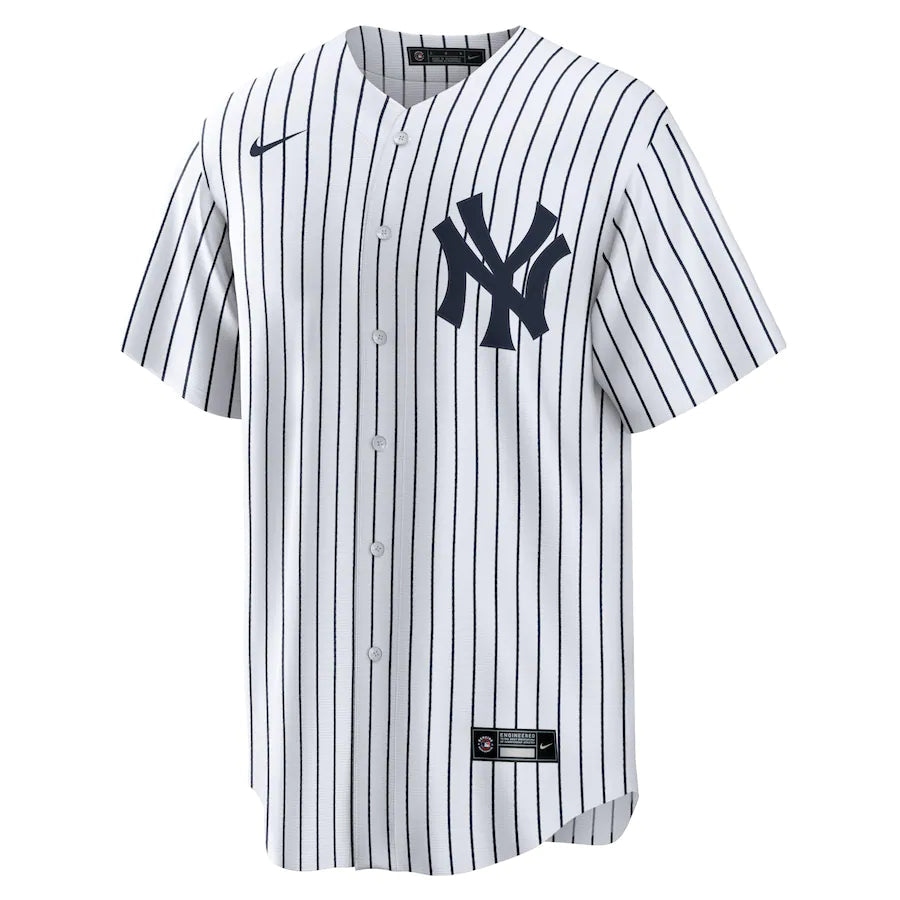 Men s Nike Ben Rice 22 White New York Yankees Home Official Replica Player Jersey Official Team Jersey Sports Fan Apparel Official MLB Team Jersey