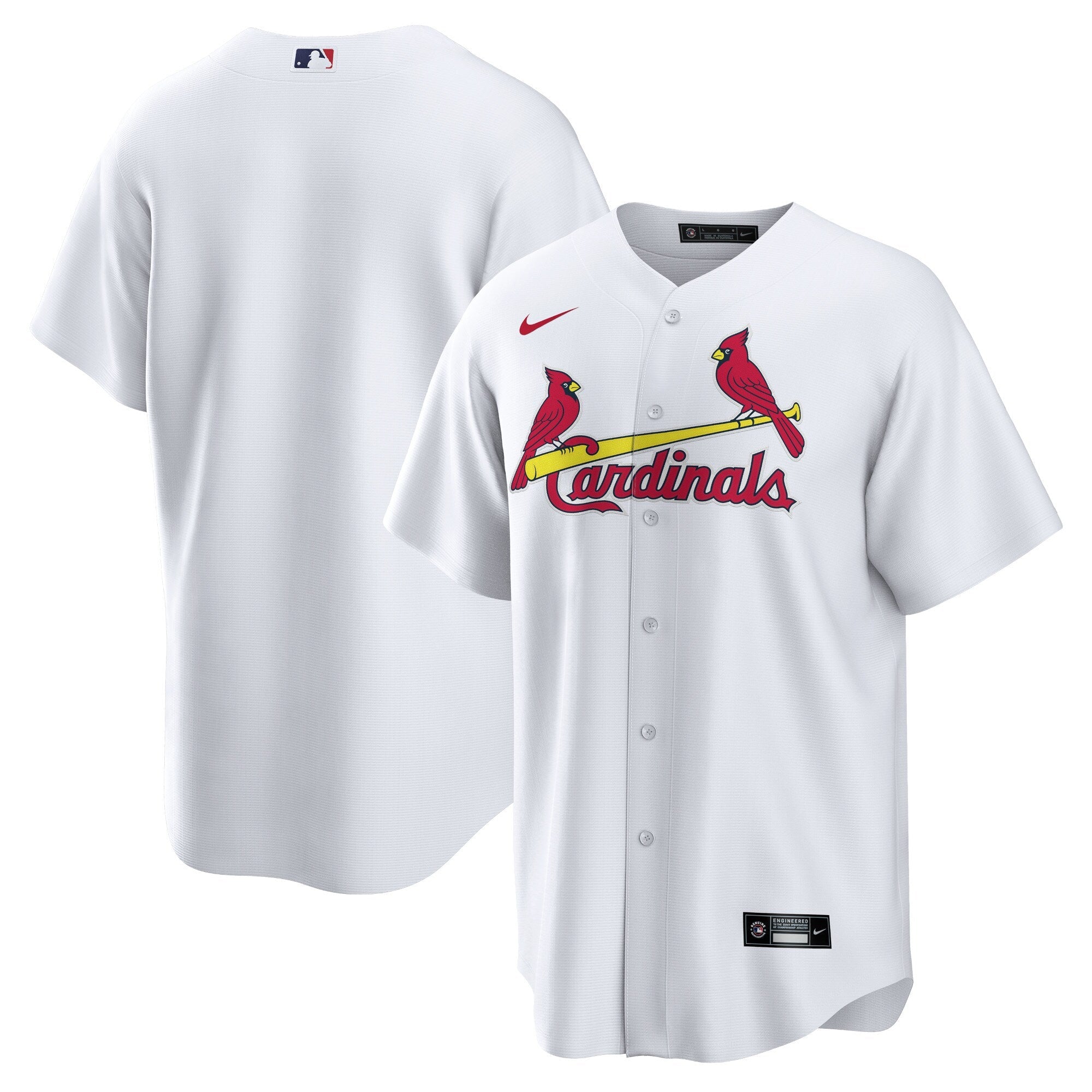 Men s St Louis Cardinals Nike White Home Blank Replica Jersey Official Team Jersey Sports Fan Apparel Official MLB Team Jersey Baseball Fan Apparel
