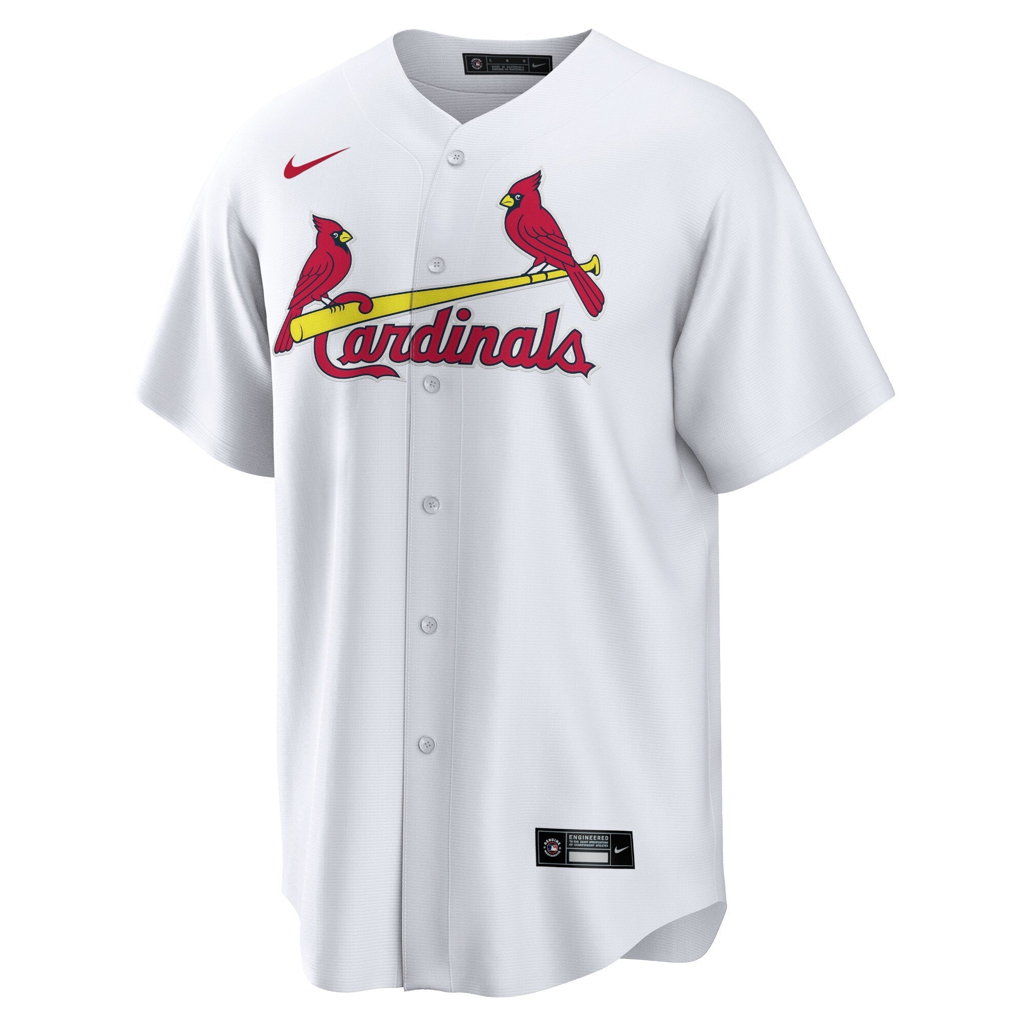 Men s St Louis Cardinals Nike White Home Blank Replica Jersey Official Team Jersey Sports Fan Apparel Official MLB Team Jersey Baseball Fan Apparel