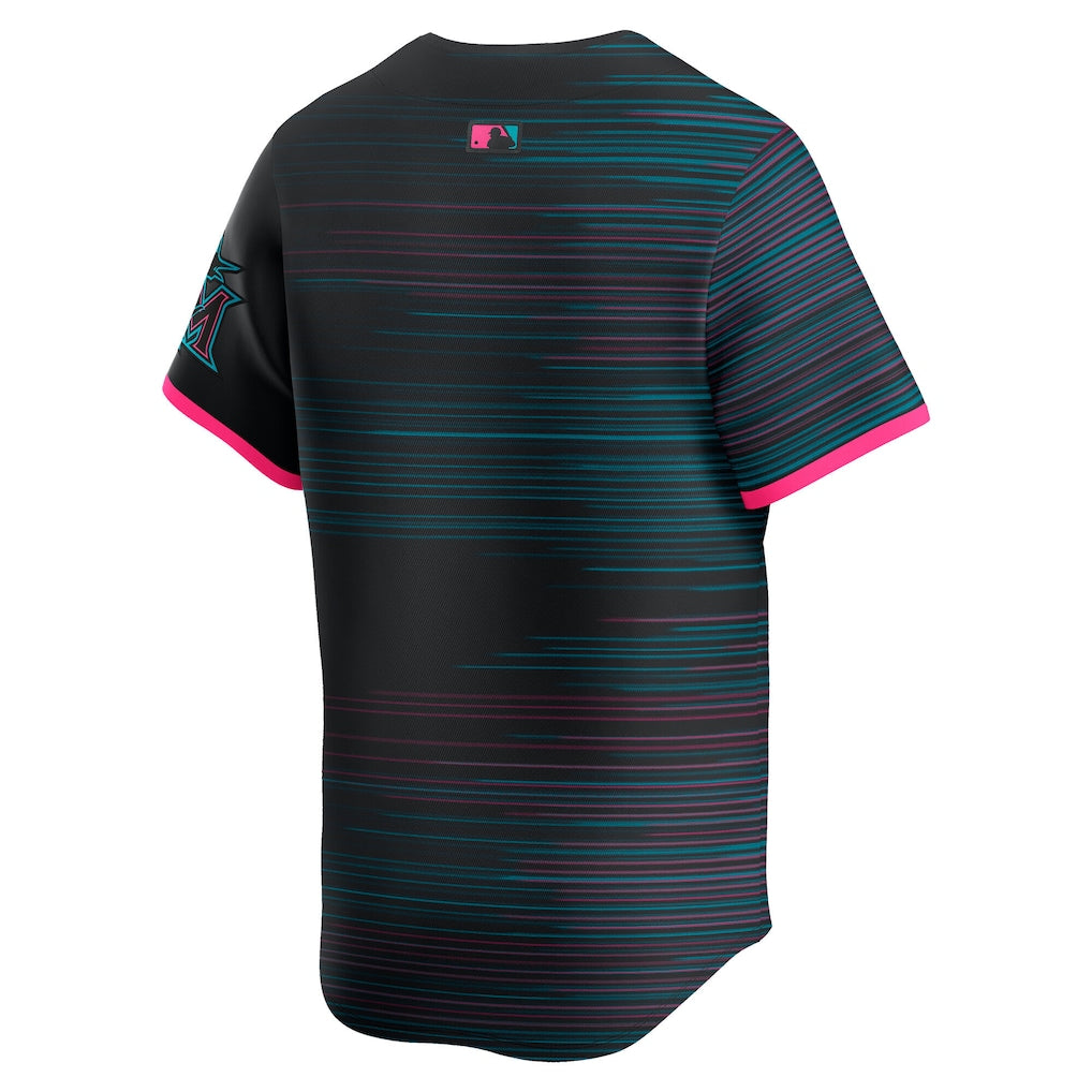 Miami Marlins MLB City Connect Limited Jersey Nike Official Team Jersey Sports Fan Apparel Official MLB Team Jersey Baseball Fan Apparel