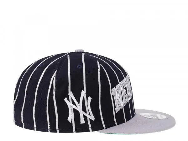 New York Yankees Navy Gray City Arch New Era 9FIFTY Snapback Hat Official Team Hat Sports Fan Cap Official MLB Team Hat Baseball Fan Cap