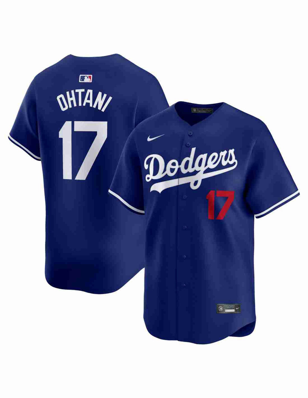Shohei Ohtani Los Angeles Dodgers Alternate MLB Limited Jersey Nike Official Team Jersey Sports Fan Apparel Official MLB Team Jersey Baseball Fan
