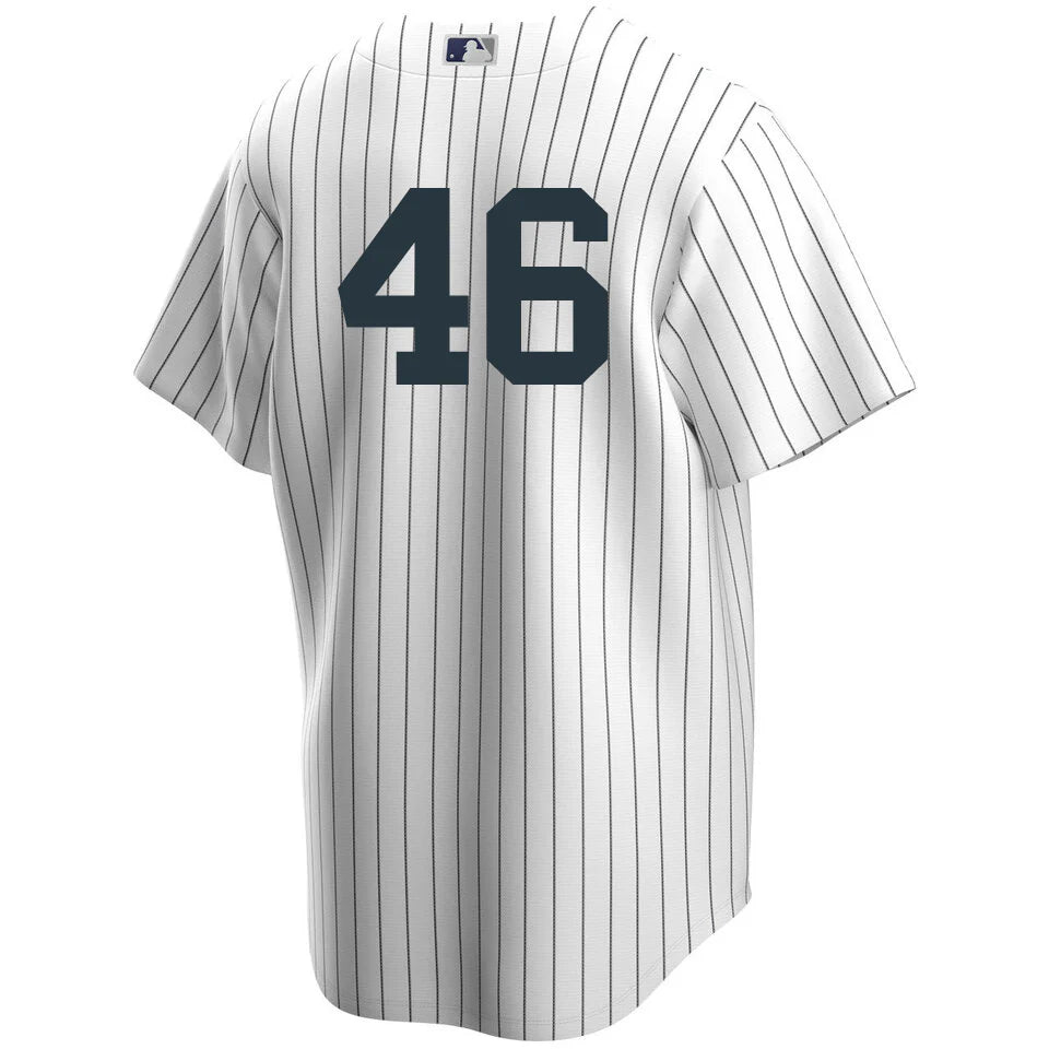 Men s Nike Andy Pettite 46 White New York Yankees Home Official Replica Player Jersey Official Team Jersey Sports Fan Apparel Official MLB Team