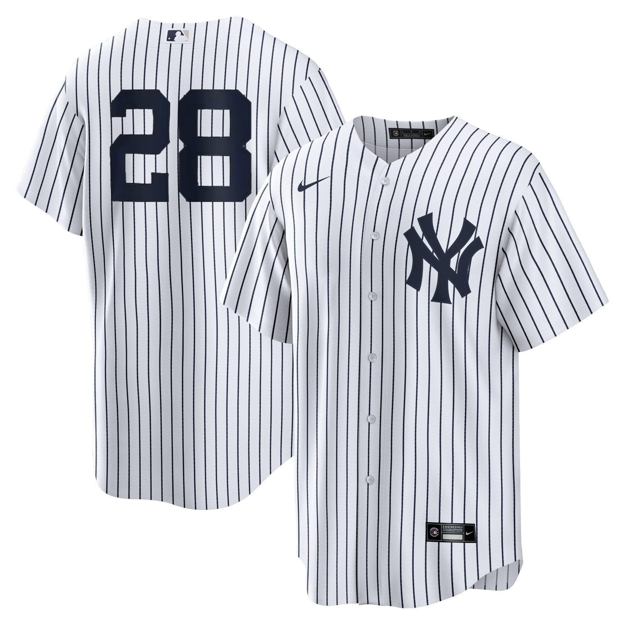 Men s Nike Austin Wells 28 White New York Yankees Home Official Replica Player Jersey Official Team Jersey Sports Fan Apparel Official MLB Team