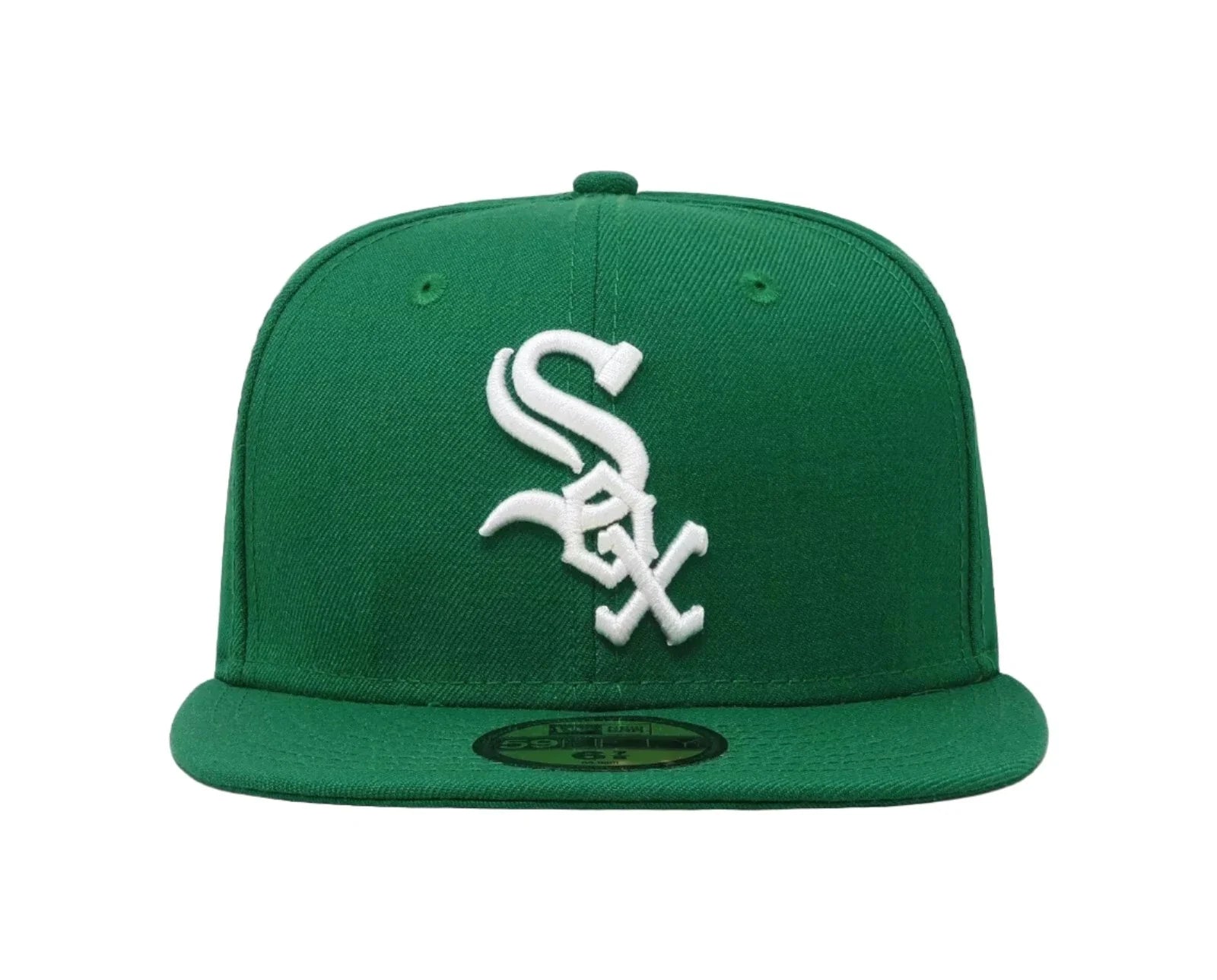 Chicago White Sox New Era Kelly Green Halfway To St Patrick s Day 59FIFTY Fitted Hat Official Team Hat Sports Fan Cap Official MLB Team Hat Baseball