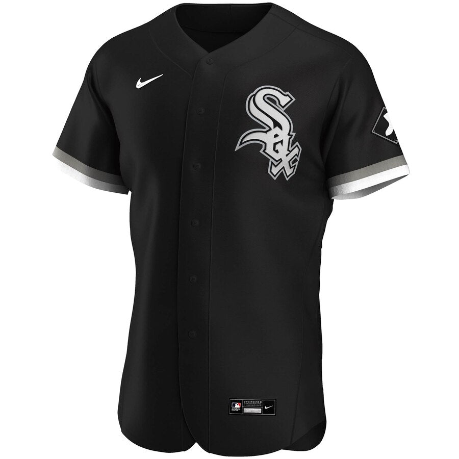 Men s Chicago White Sox Nike Black Alternate Authentic Official Team Jersey Sports Fan Apparel Official MLB Team Jersey Baseball Fan Apparel