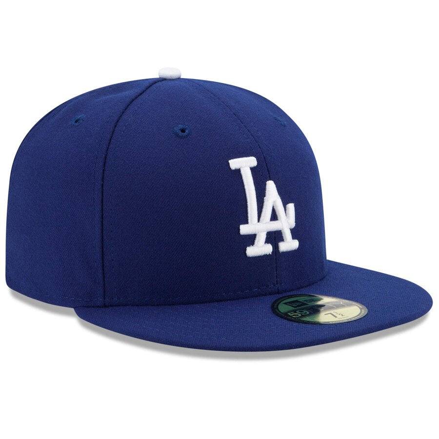 Men s Los Angeles Dodgers New Era Royal Authentic Collection On Field 59FIFTY Performance Fitted Hat Official Team Hat Sports Fan Cap Official MLB