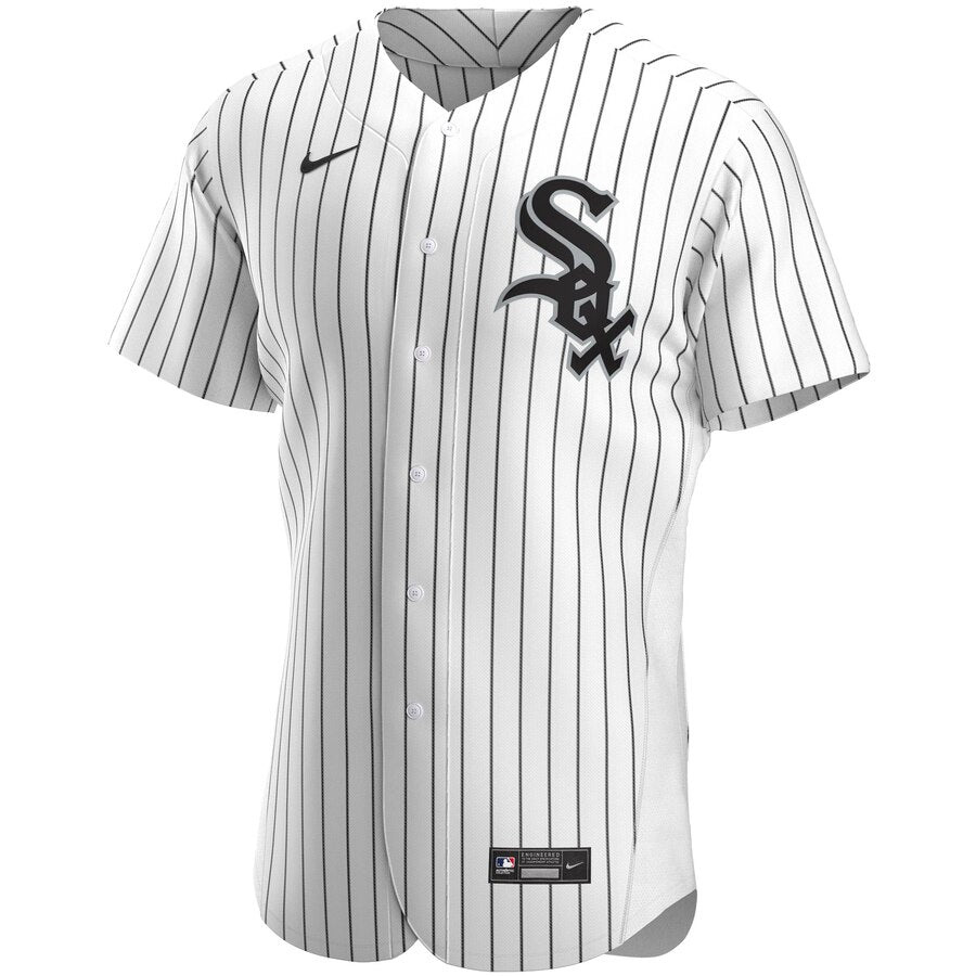Men s Chicago White Sox Nike White Home Authentic Official Team Jersey Sports Fan Apparel Official MLB Team Jersey Baseball Fan Apparel