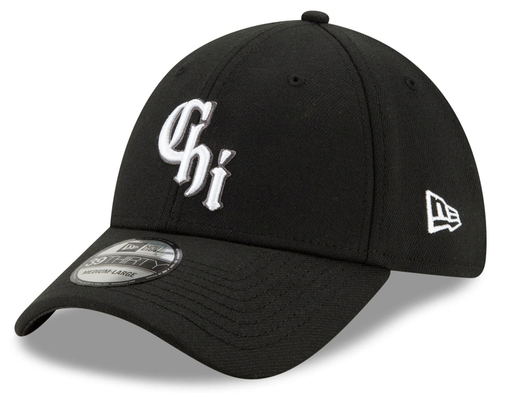 Men s Chicago White Sox New Era Black City Connect 39THIRTY Flex Hat Official Team Hat Sports Fan Cap Official MLB Team Hat Baseball Fan Cap