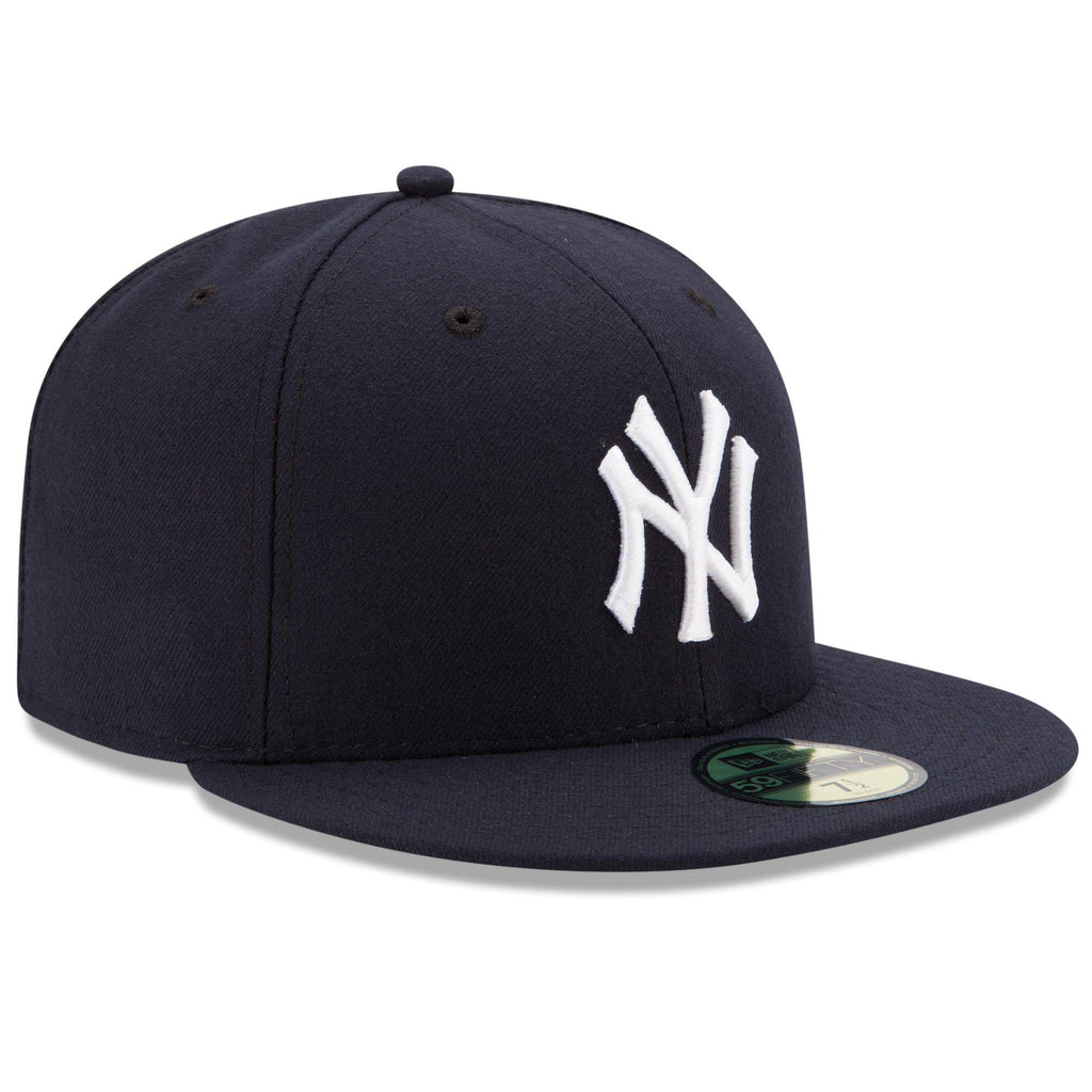 Men s New York Yankees New Era Navy Game Authentic Collection On-Field 59FIFTY Fitted Hat Official Team Hat Sports Fan Cap Official MLB Team Hat
